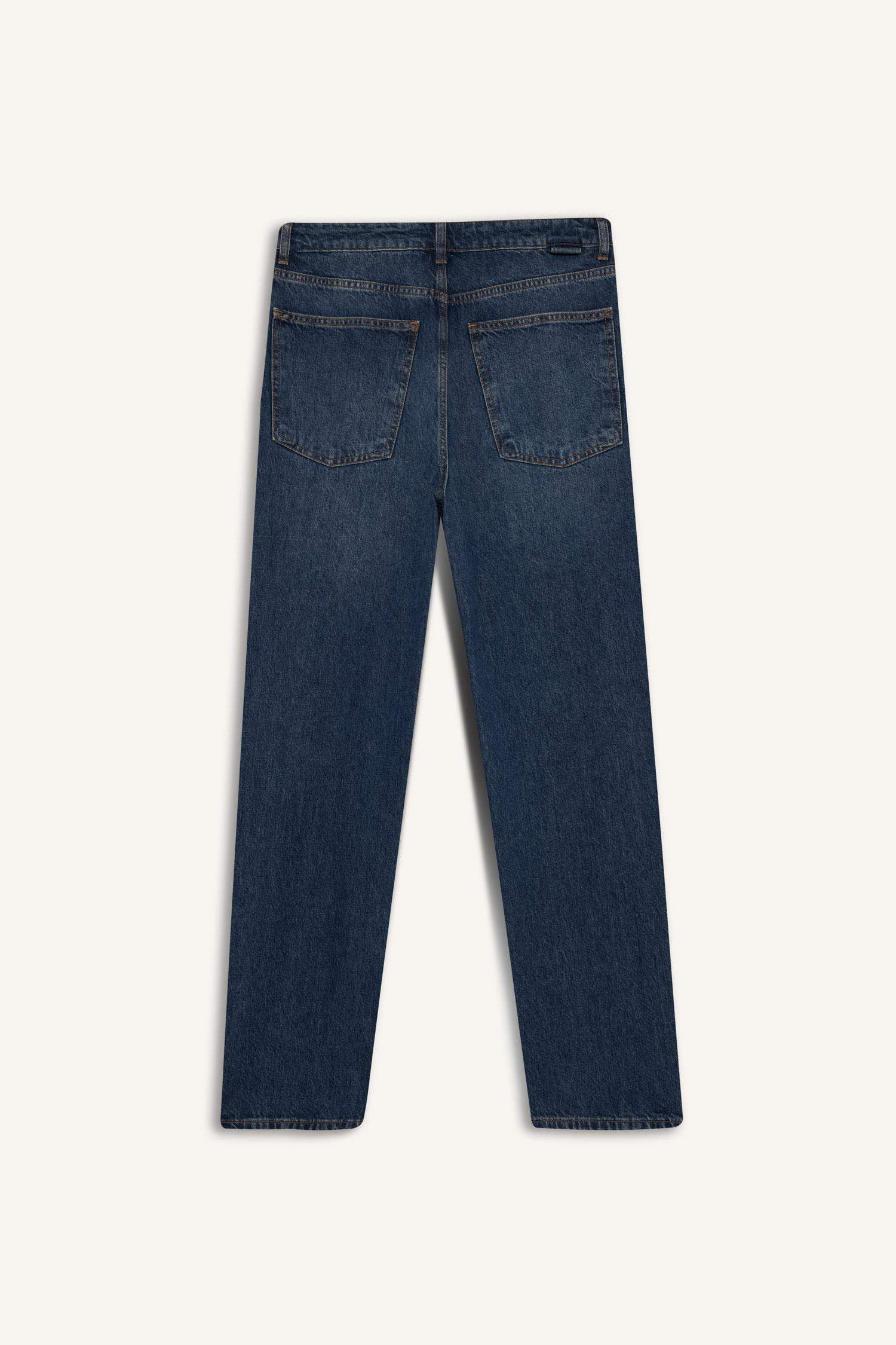 Baggy Fit Geniş Paça Jean Pantolon