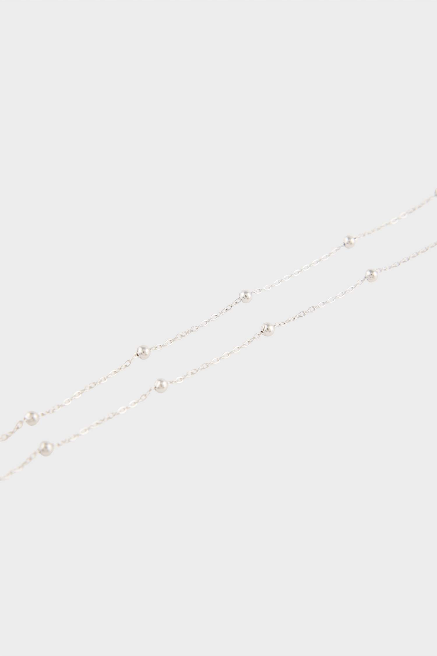 Kadın Silver 2'li Çelik Kolye