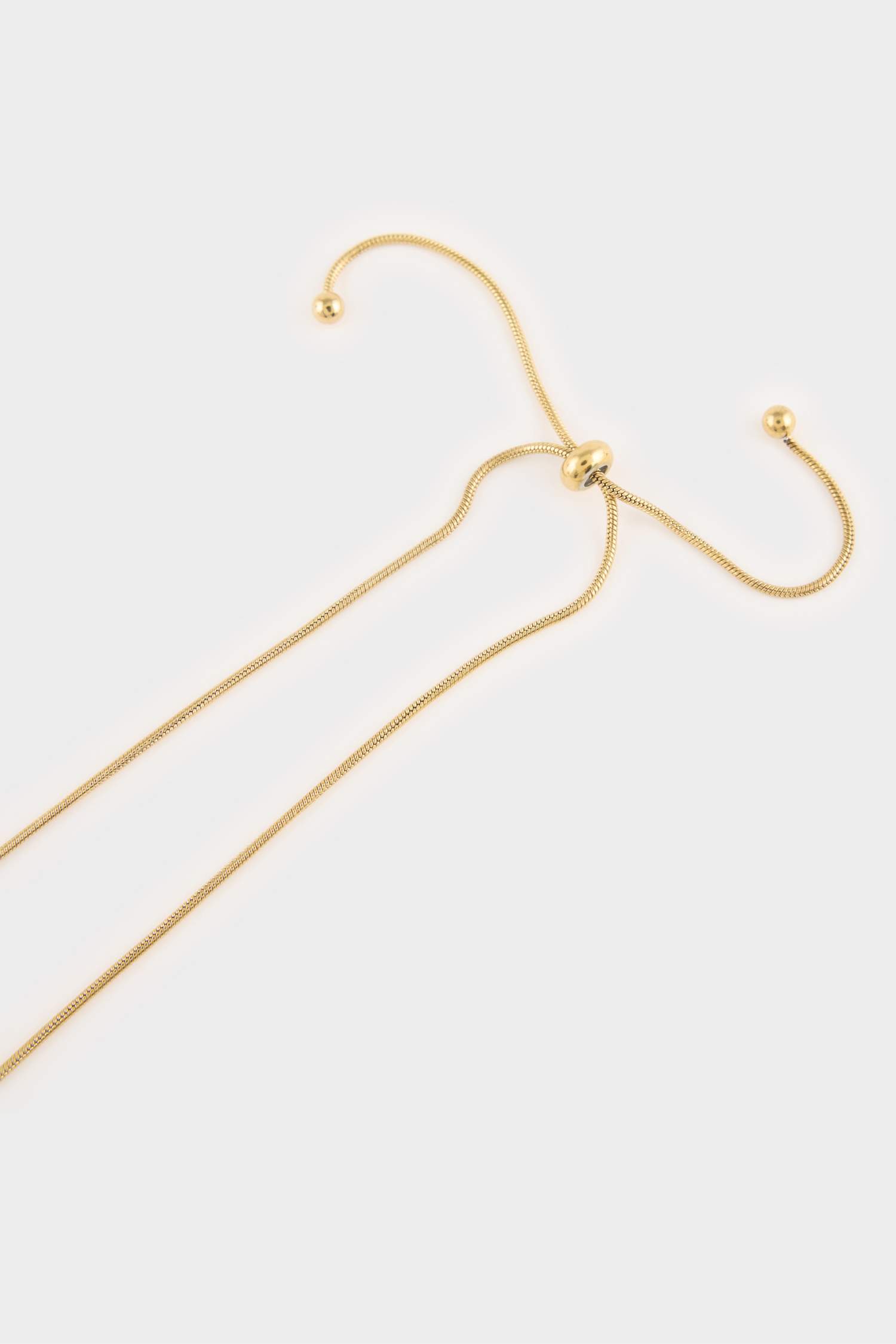 Kadın Gold 2'li Çelik Kolye