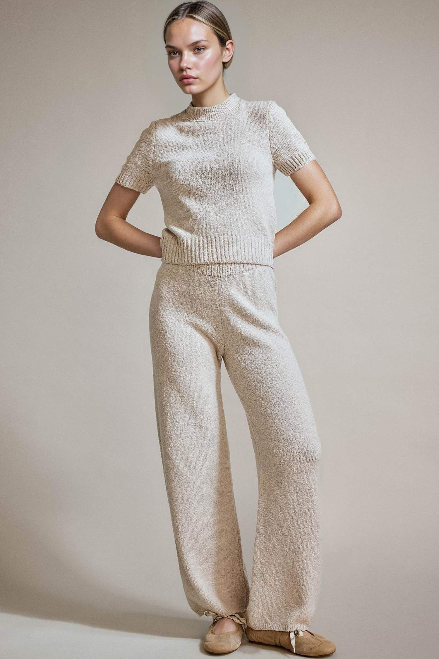 Relax Fit Normal Bel Düz Paça Pantolon