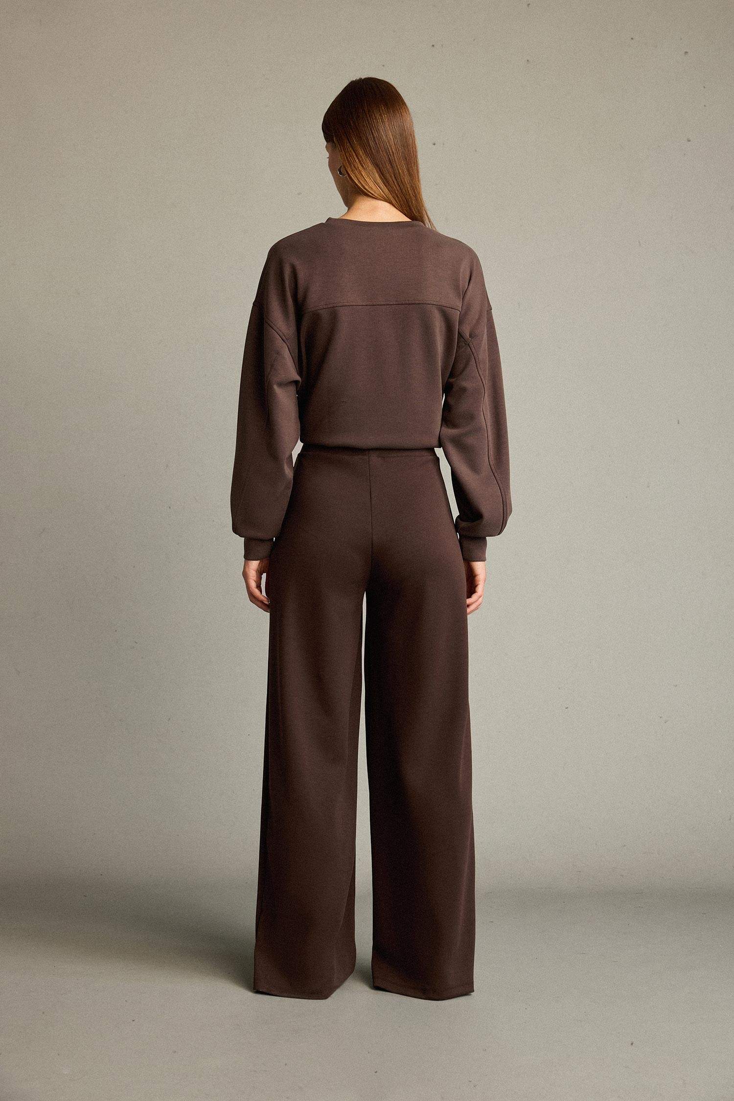 Regular Fit Normal Bel Düz Paça Modal Pantolon