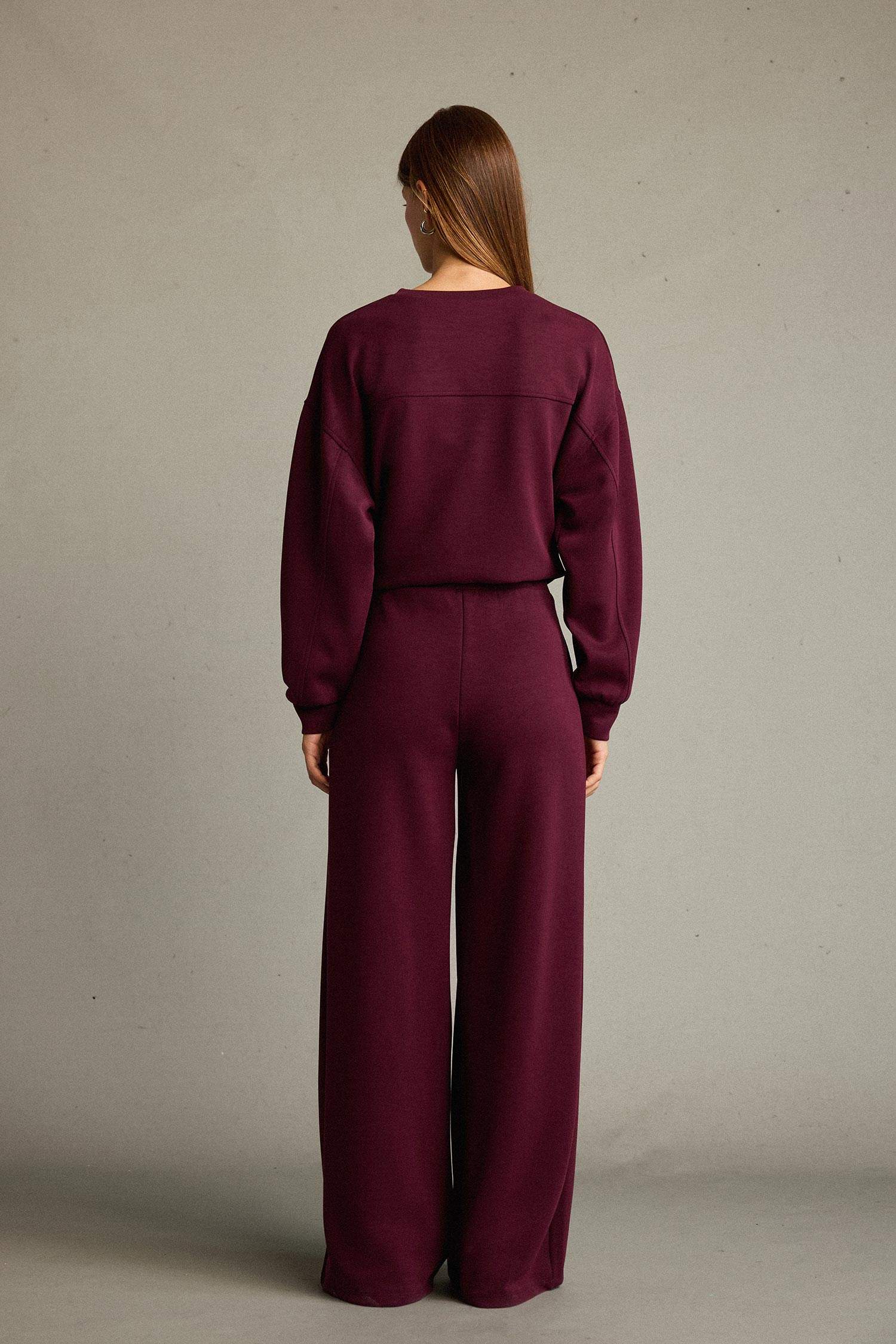 Regular Fit Normal Bel Düz Paça Modal Pantolon