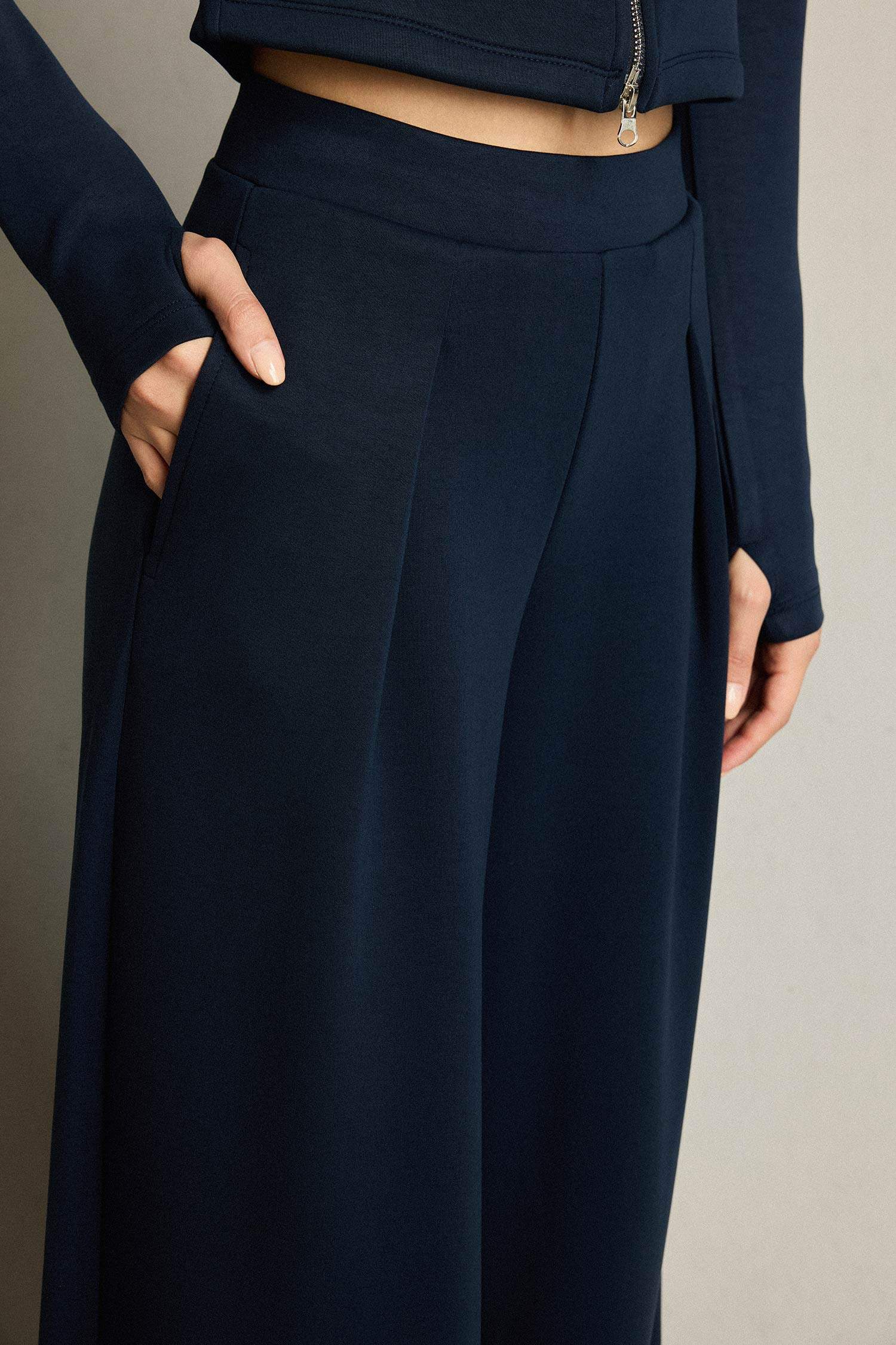 Regular Fit Normal Bel Düz Paça Modal Pantolon