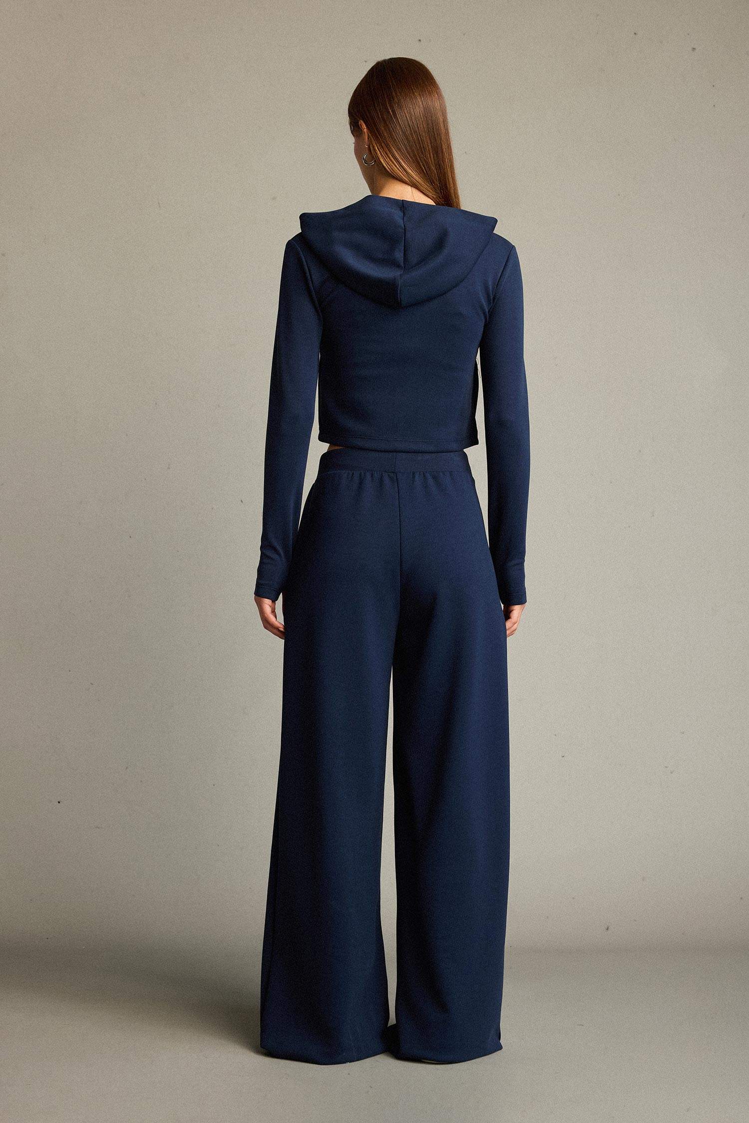 Regular Fit Normal Bel Düz Paça Modal Pantolon