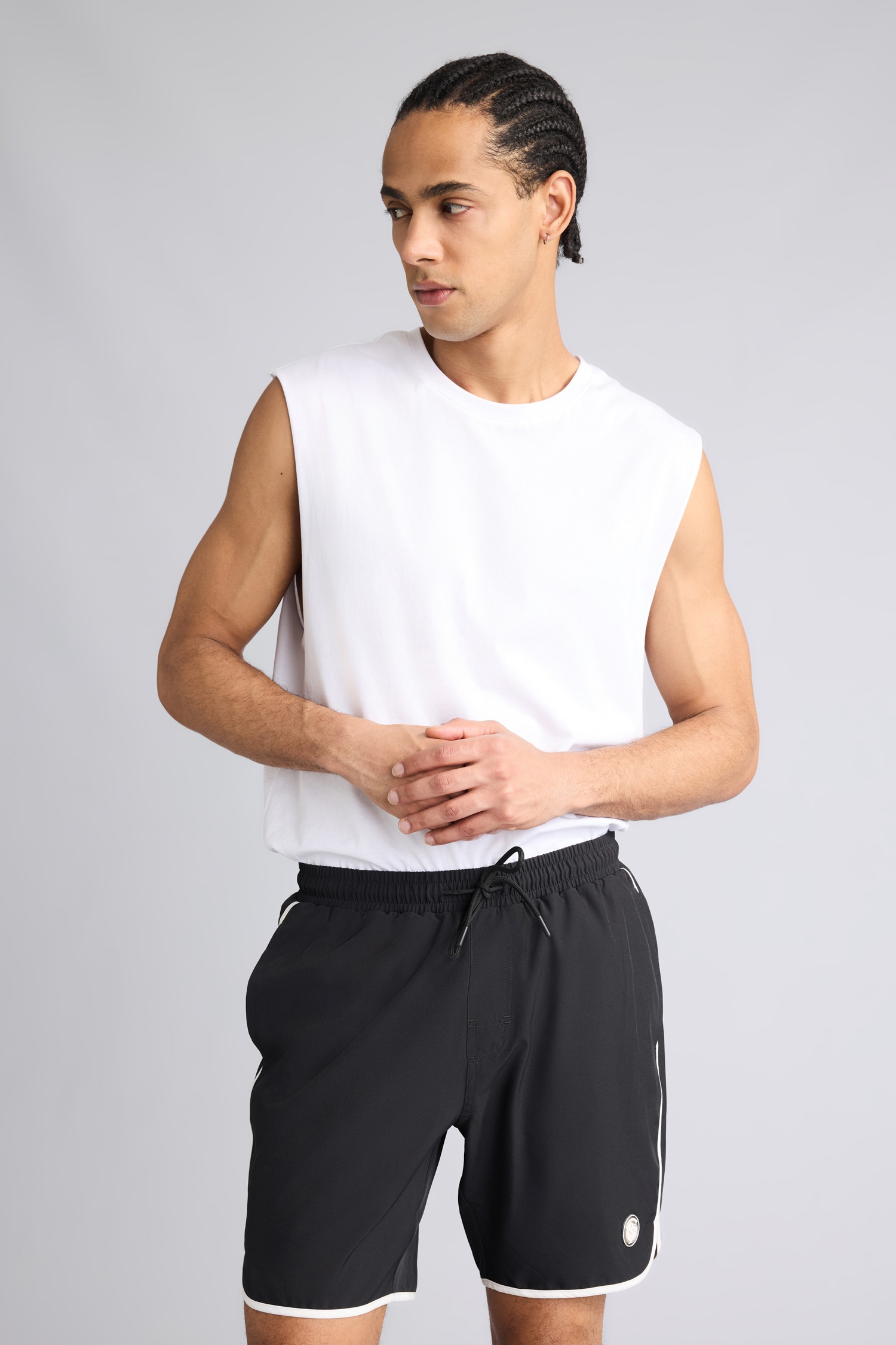 DeFacto Esnek Kumaş Regular Fit File Astarlı Deniz Şortu görsel 2