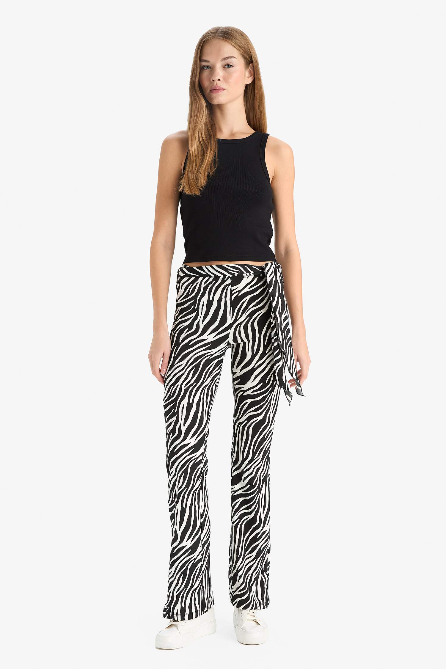 سروال مطبوعة سليم فيت