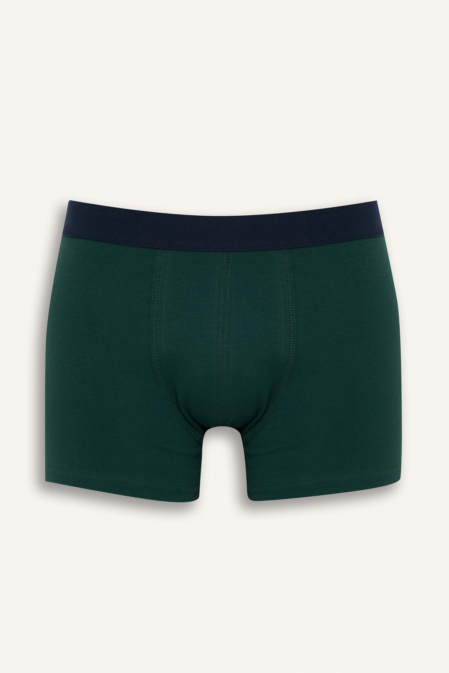 Regular Fit Şal Desenli 3'lü Boxer