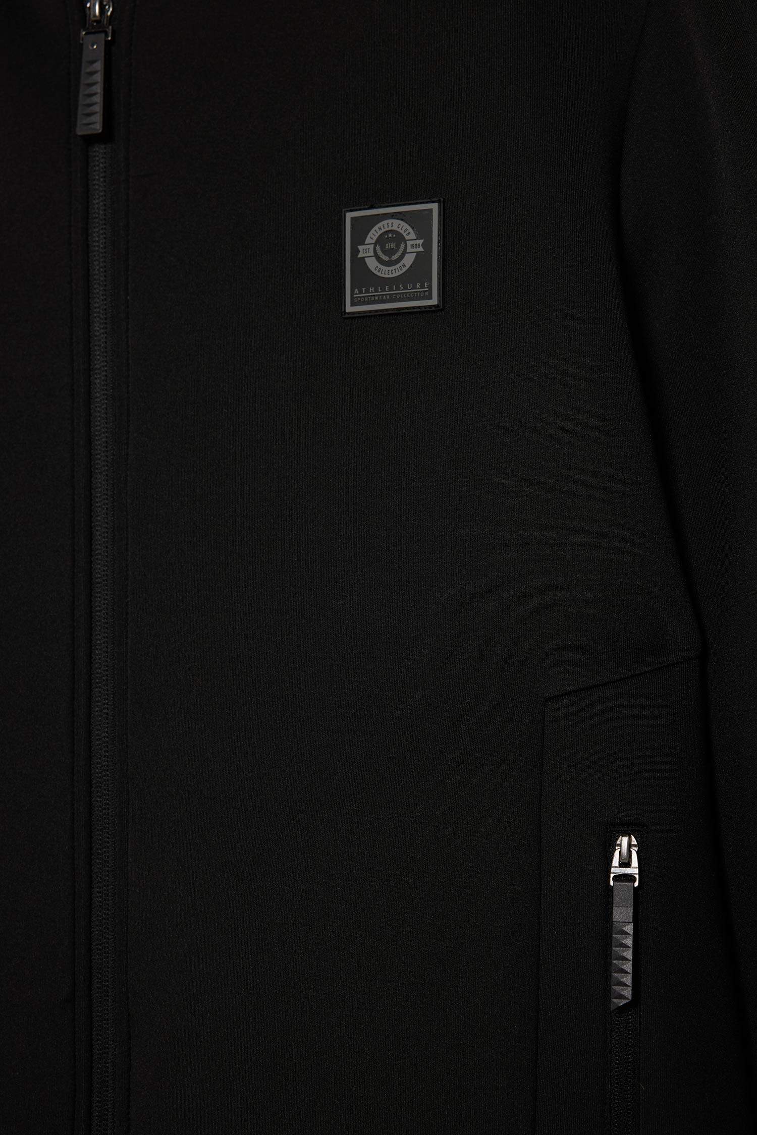 Slim Fit колледж жағалы бомбер кардиган