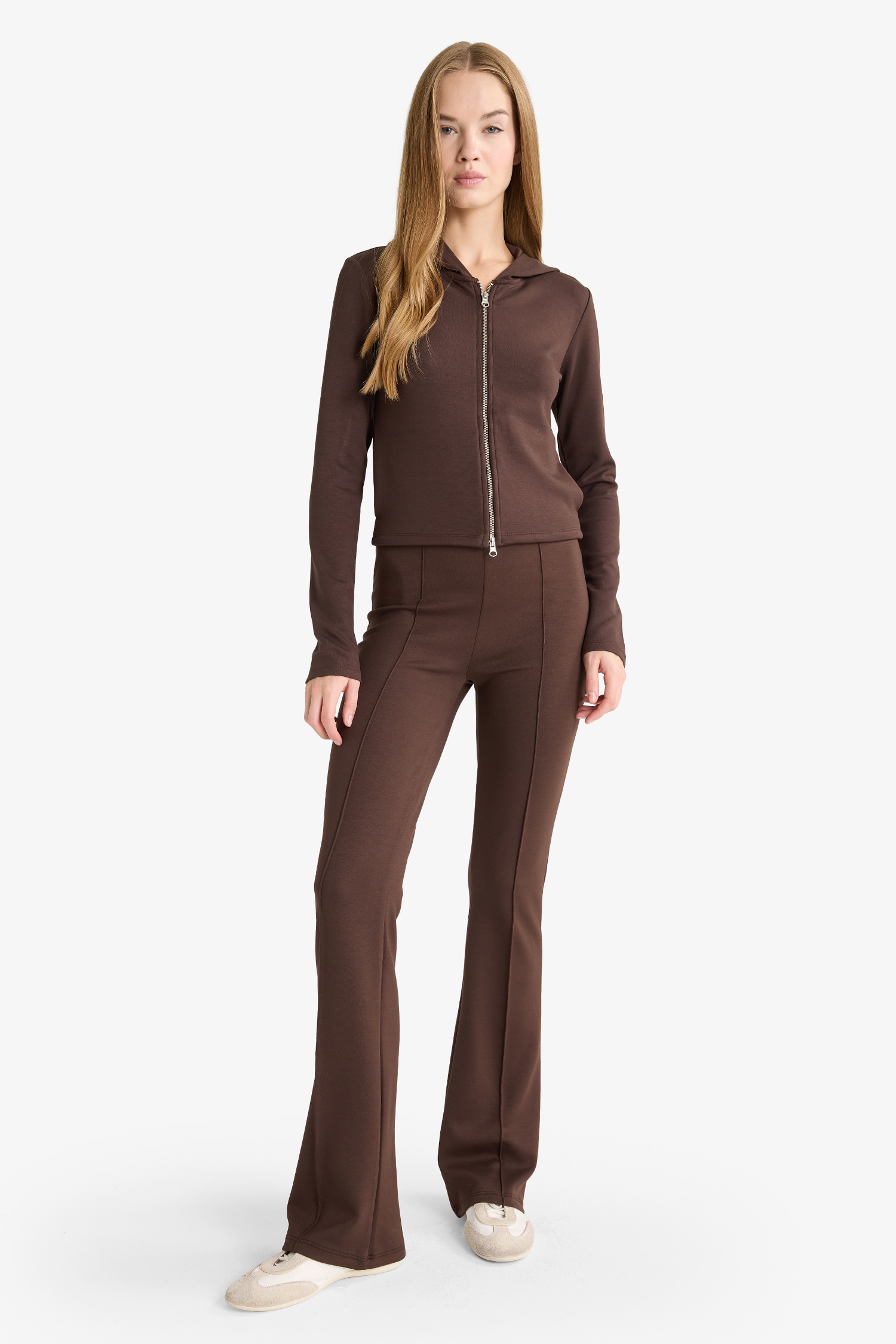 DeFacto Flare Fıt Modal Pantolon
