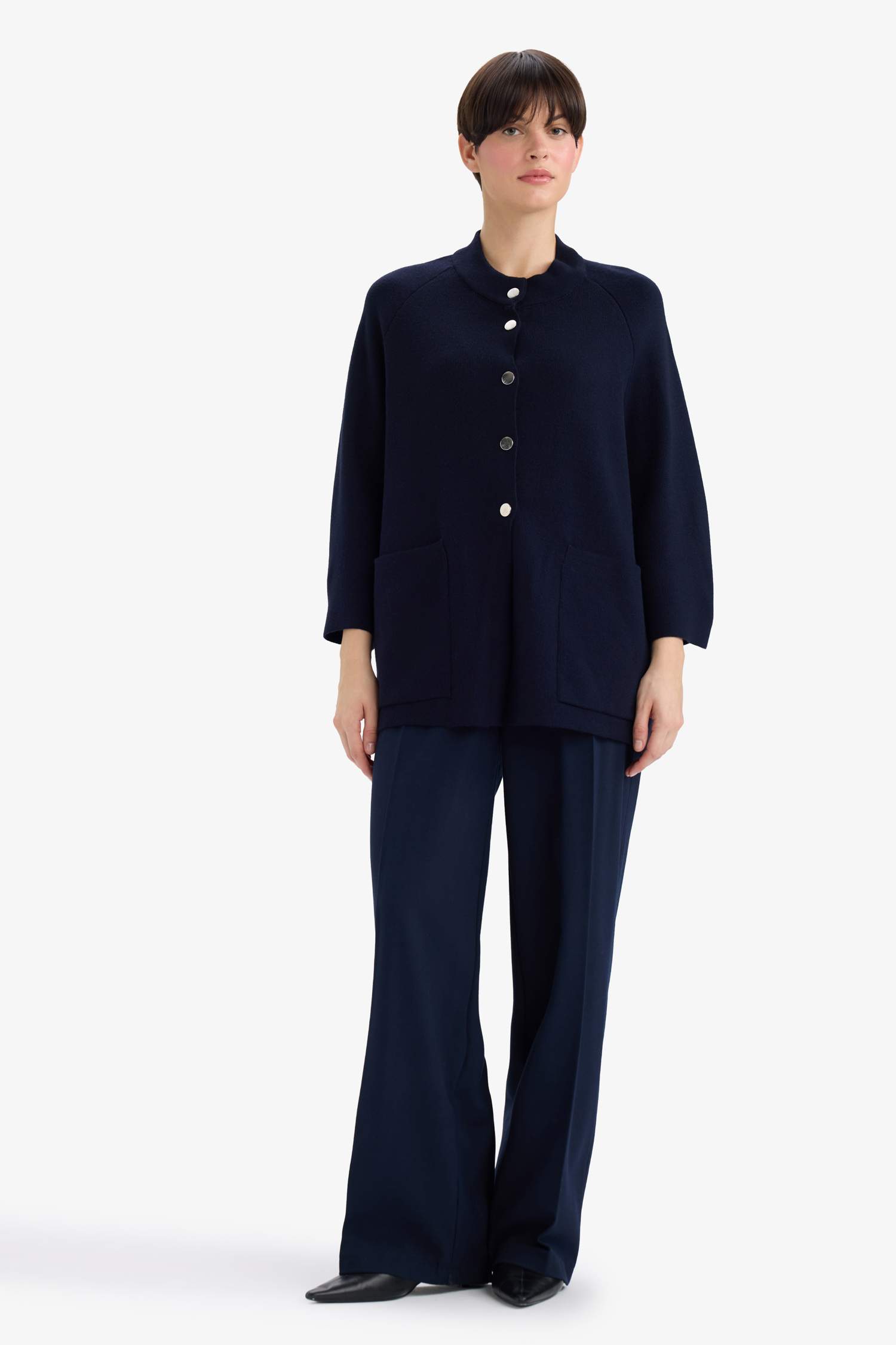 Relax Fit V-Neck Knitwear Cardigan