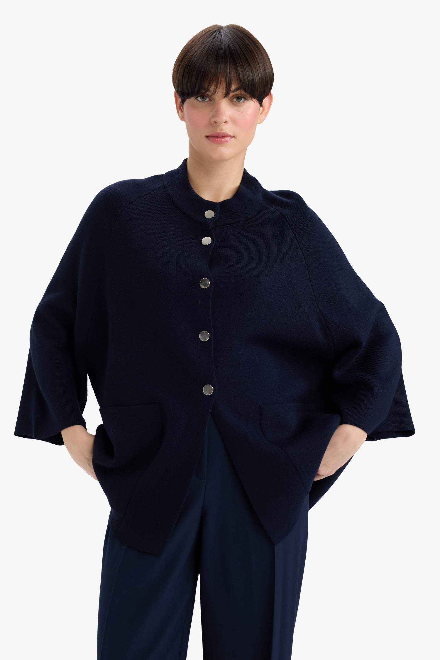 Relax Fit V-Neck Knitwear Cardigan