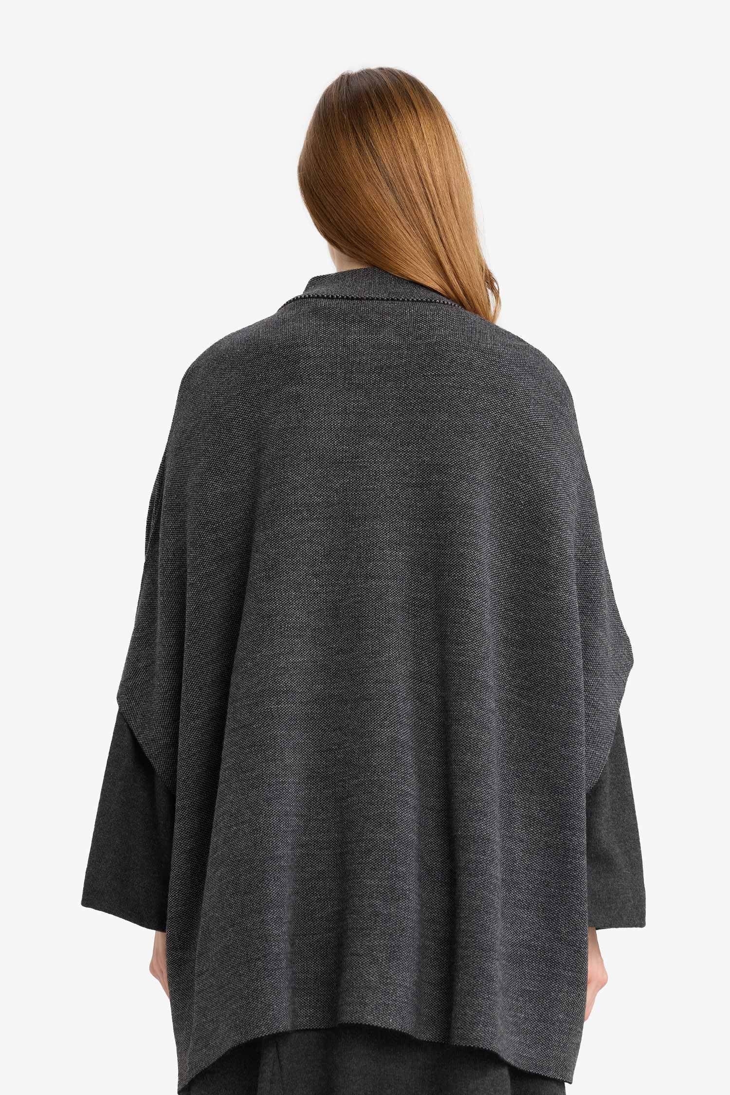 High Neck Knitwear Cardigan