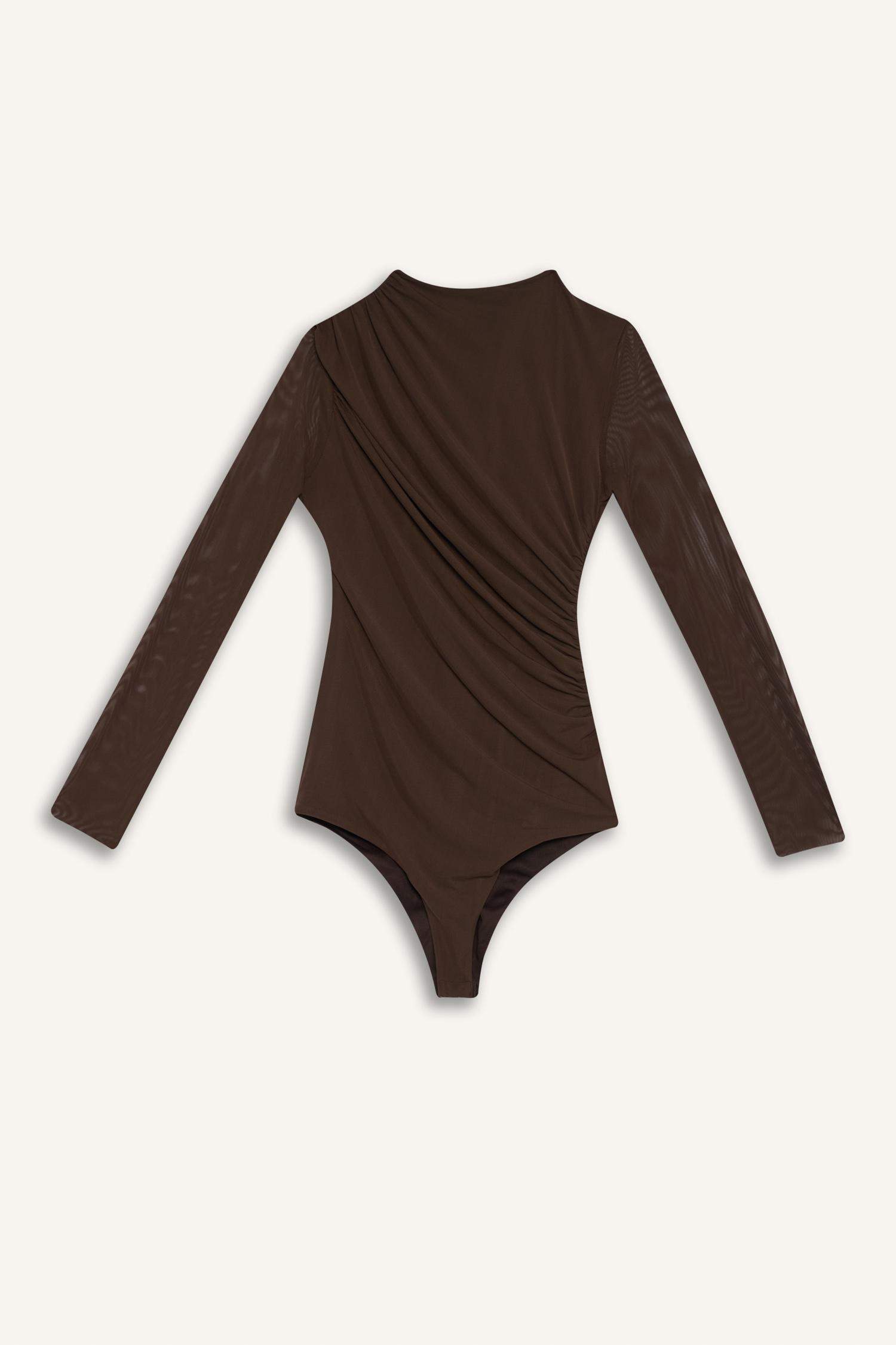 تيشيرت ردن طويل تول سليم فيت