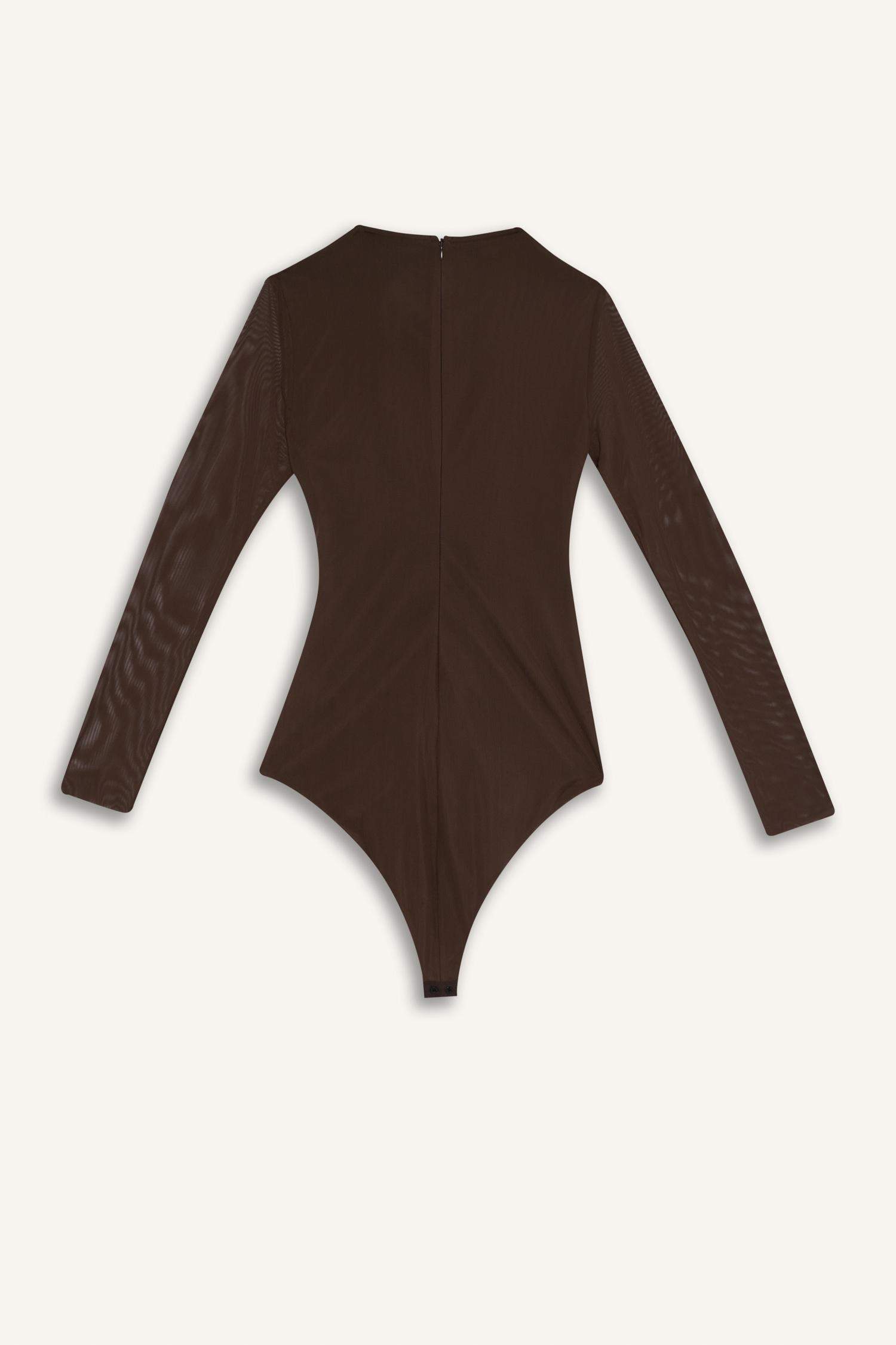 تيشيرت ردن طويل تول سليم فيت