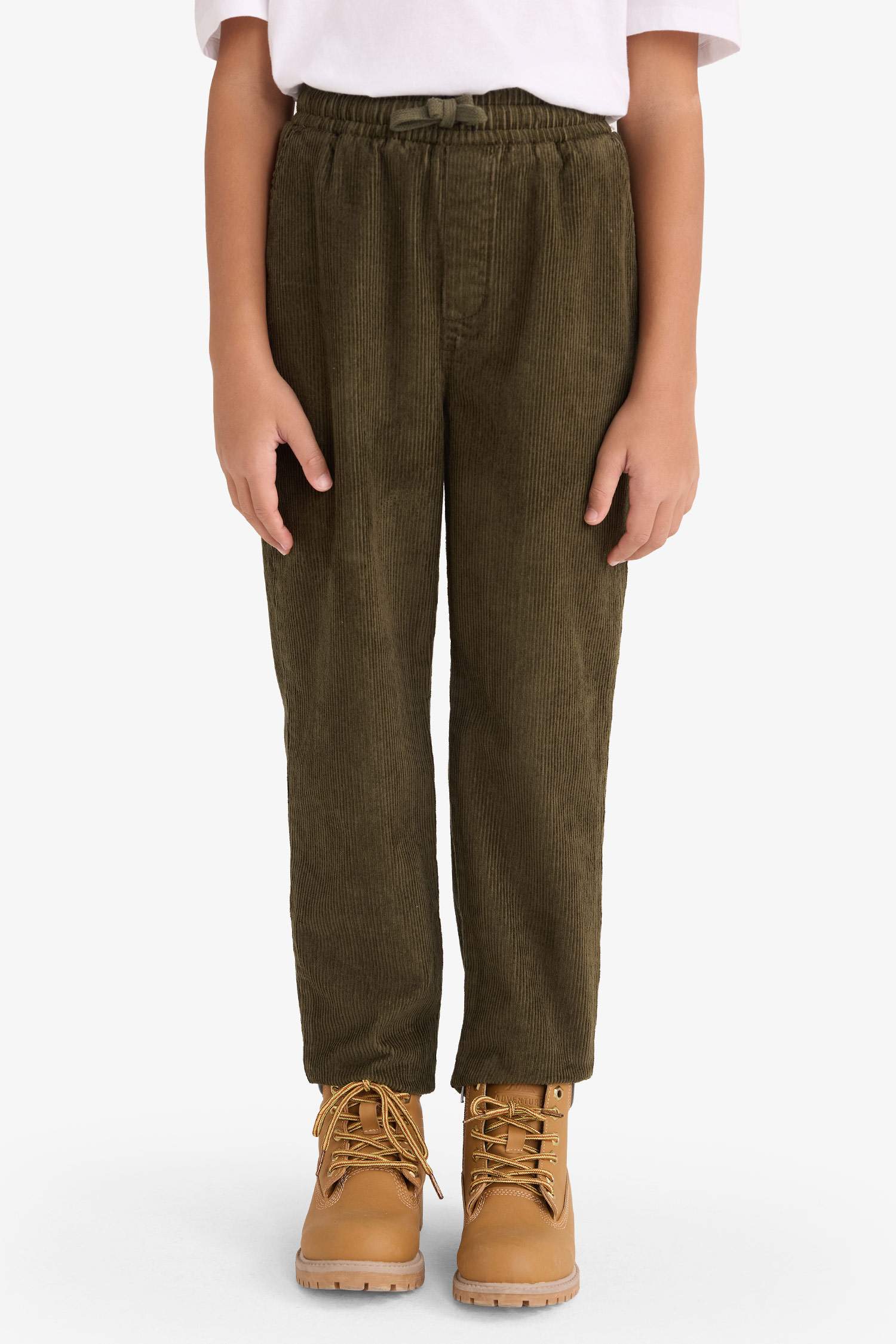 Erkek Çocuk Standart Paça Kadife Pantolon