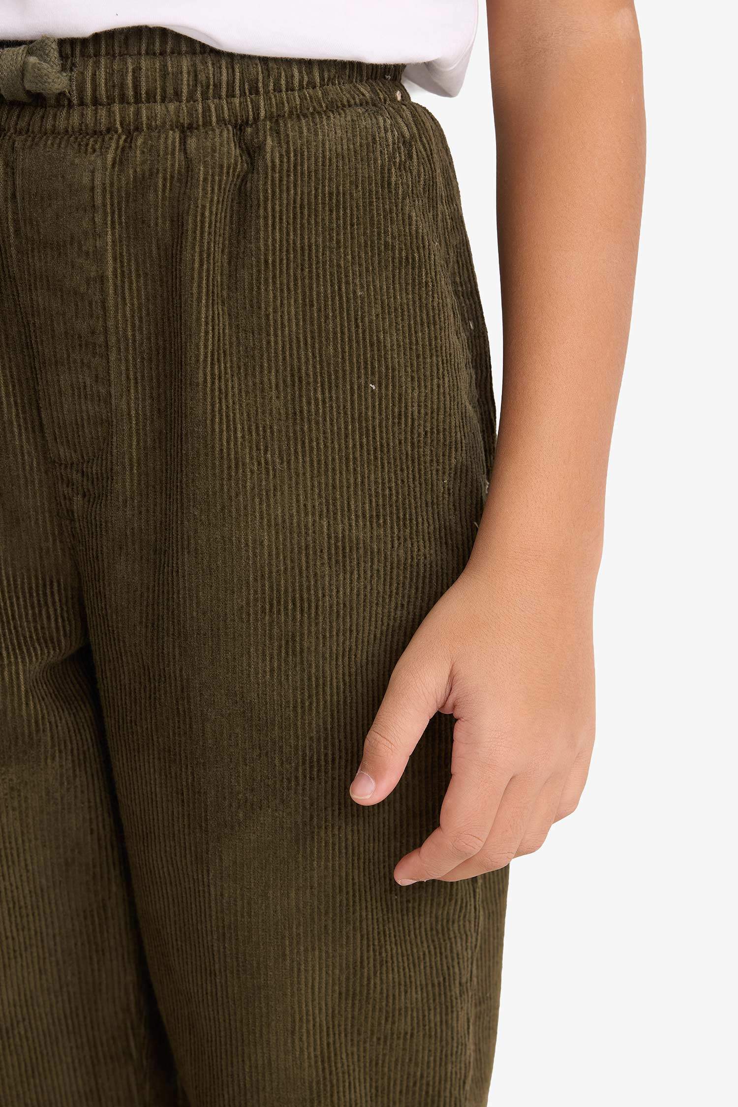 Erkek Çocuk Standart Paça Kadife Pantolon