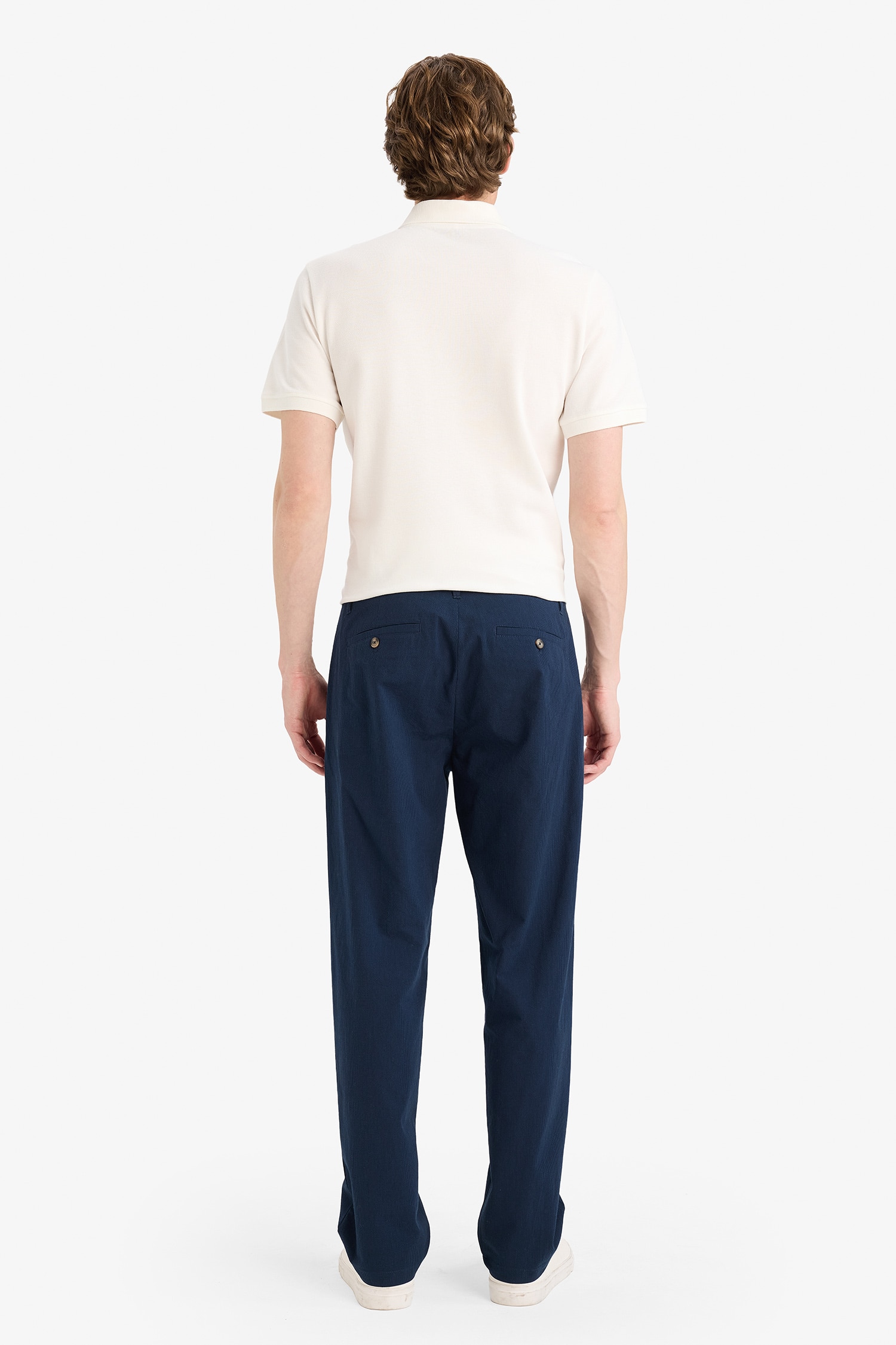 DeFacto %100 Pamuk REGULAR FIT Pantolon görsel 5