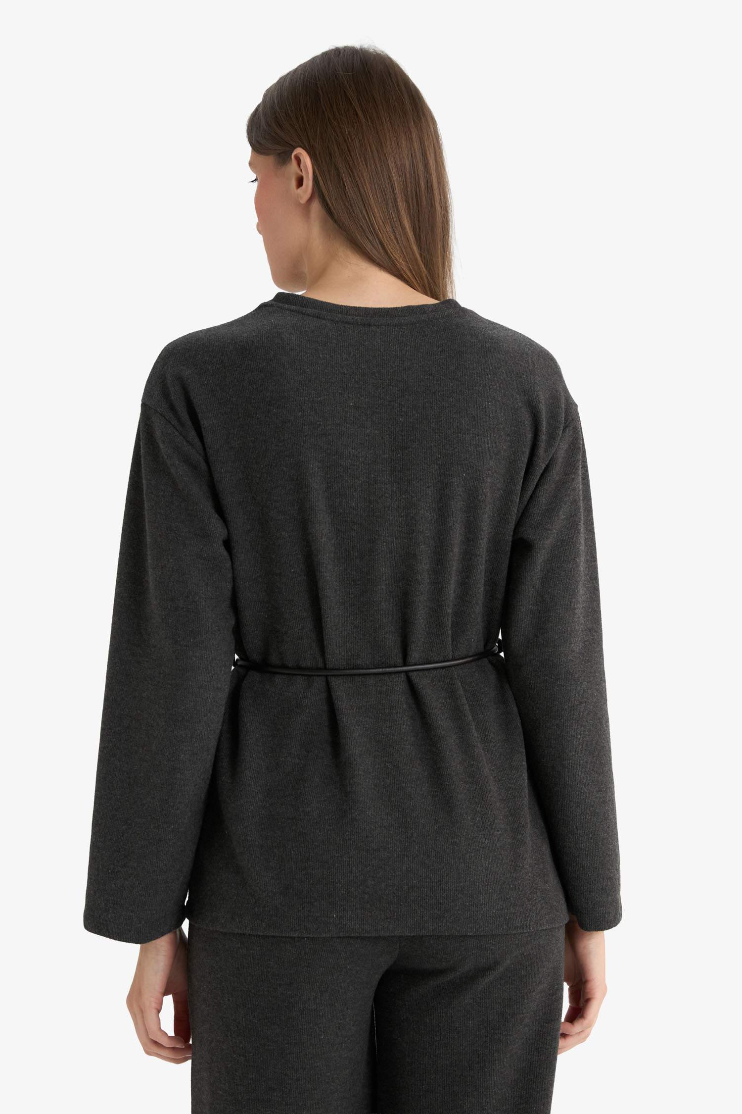 Regular Fit Crew Neck Long Sleeve T-Shirt