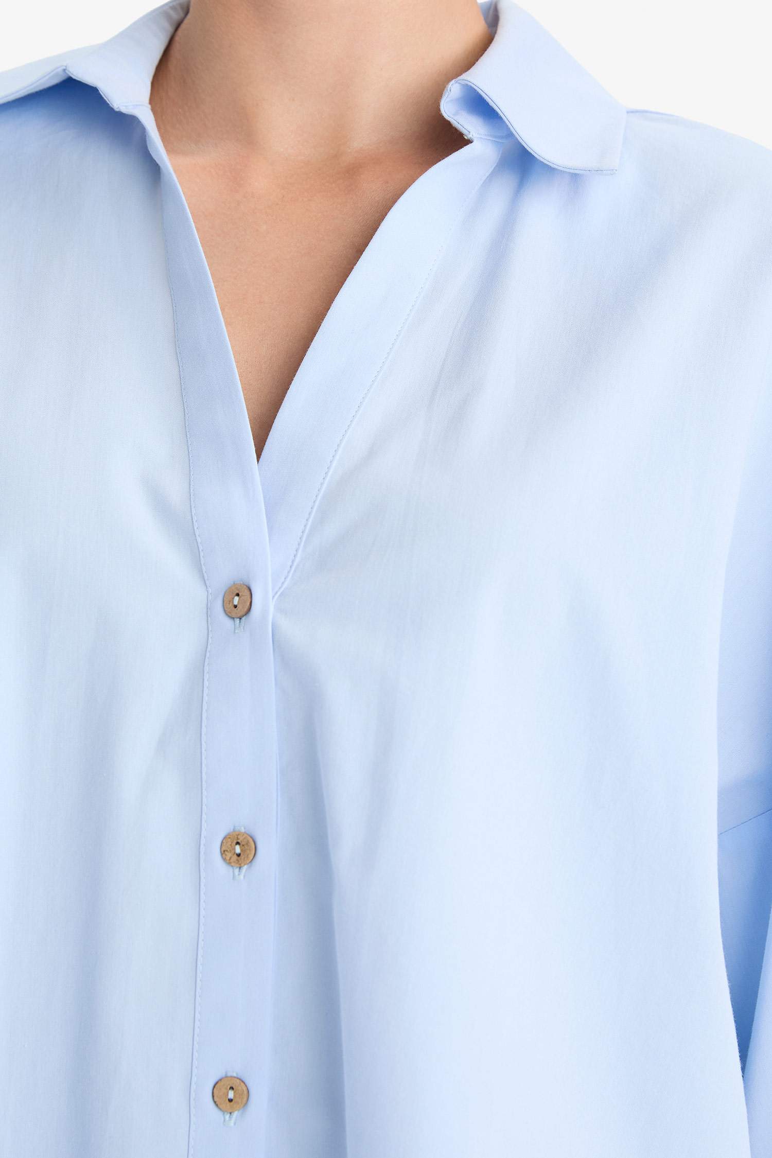 Poplin Long Sleeve Shirt