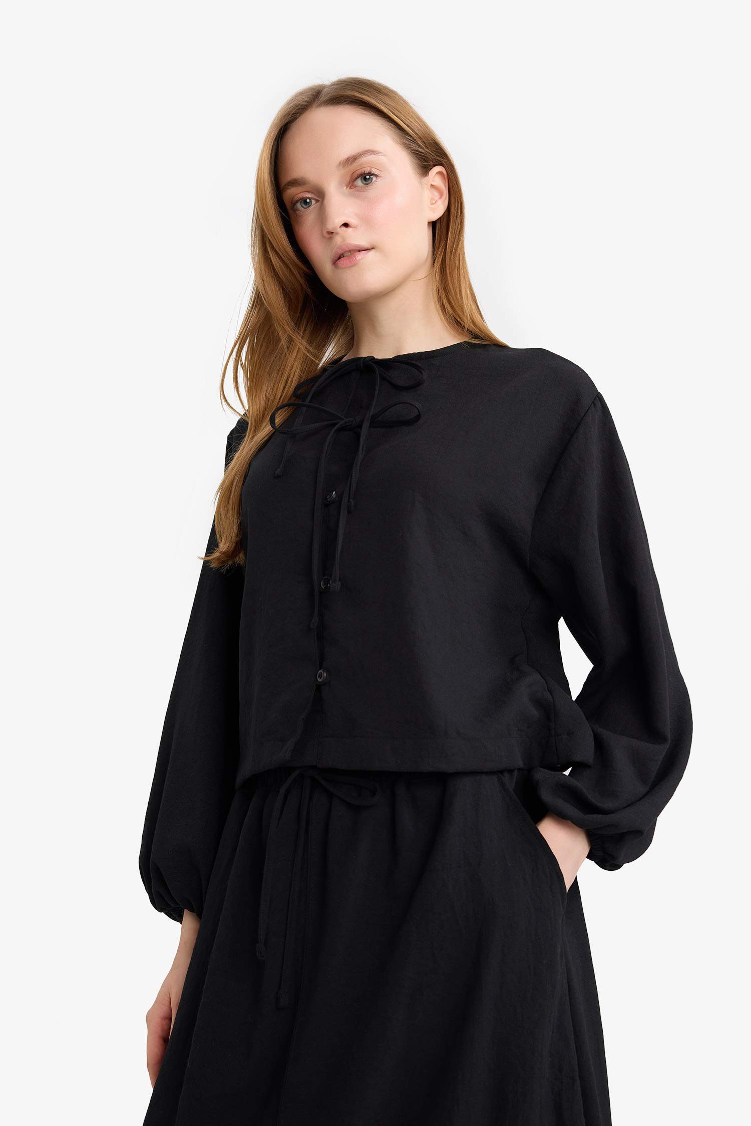 Regular Fit Long Sleeve Tunic