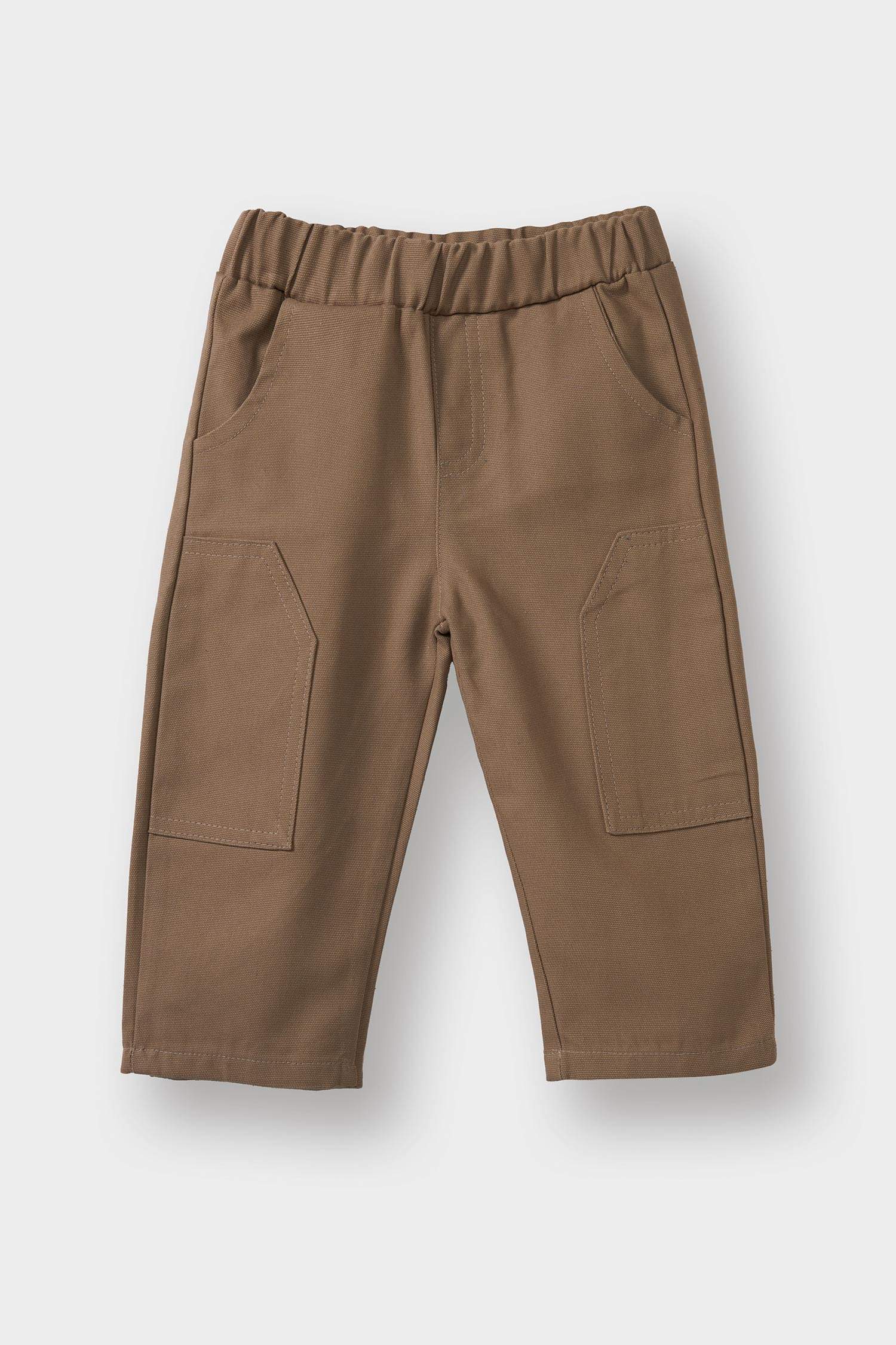 Erkek Bebek 2'li Takım Kareli Flanel Gömlek Pantolon