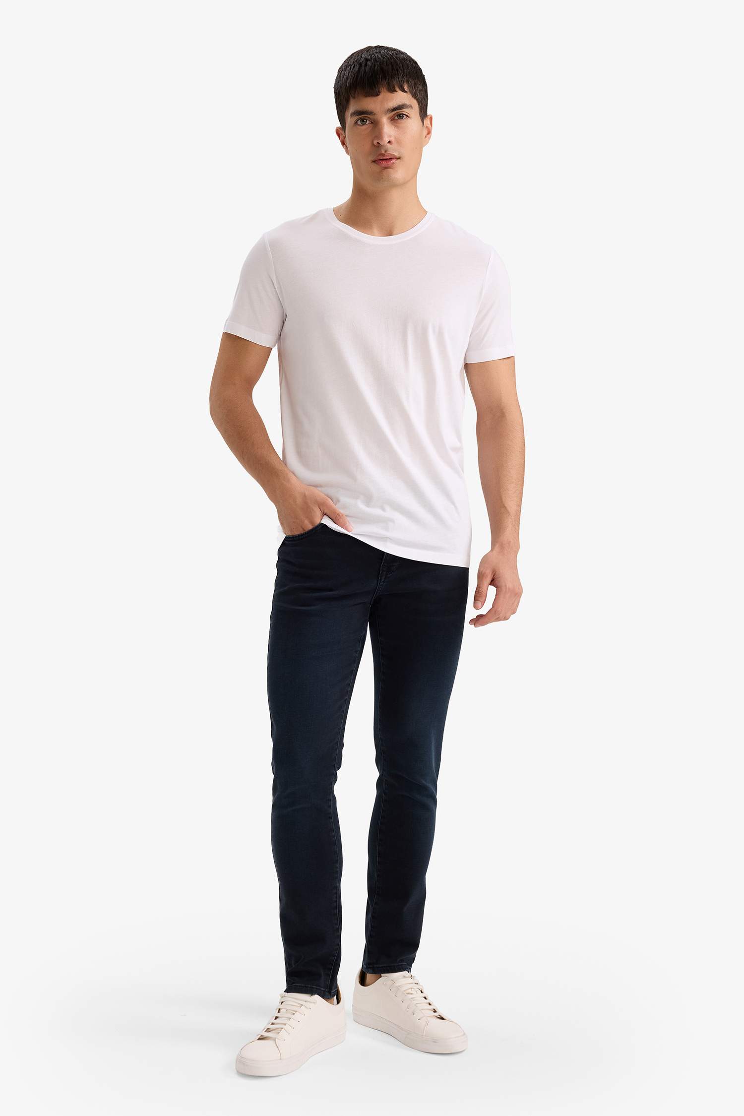 Pedro Slim Fit Denim Trousers