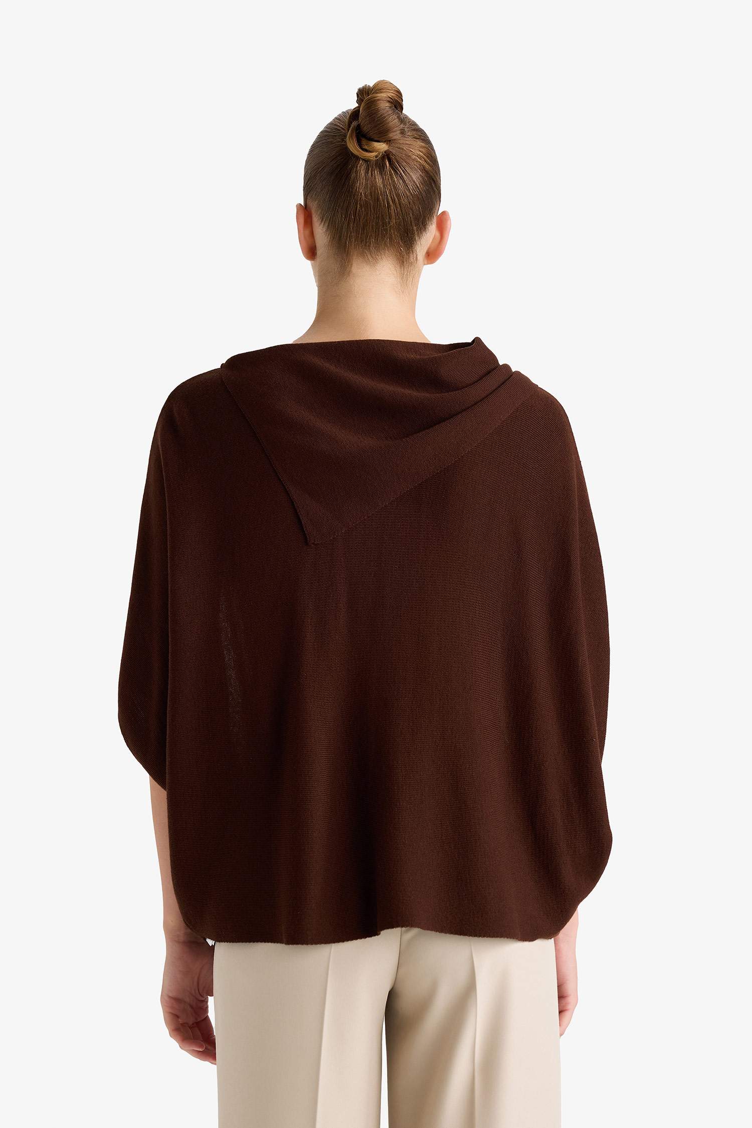 بلوز صوف اوفر سايز بياخة عريضة