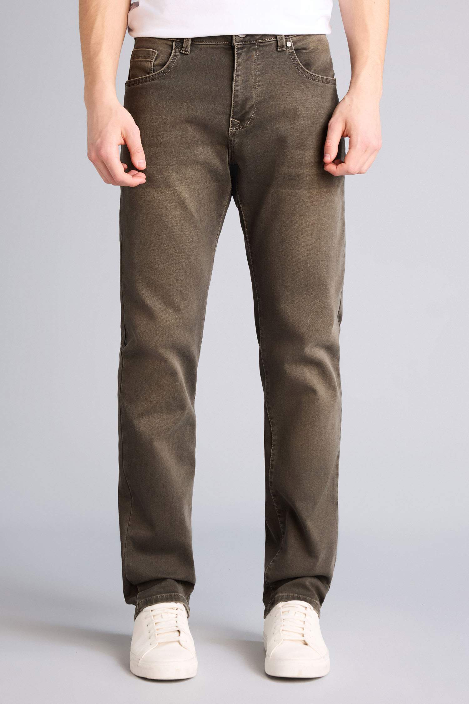 Sergio Regular Fıt Normal Bel Boru Paça Pantolon - Görsel 3