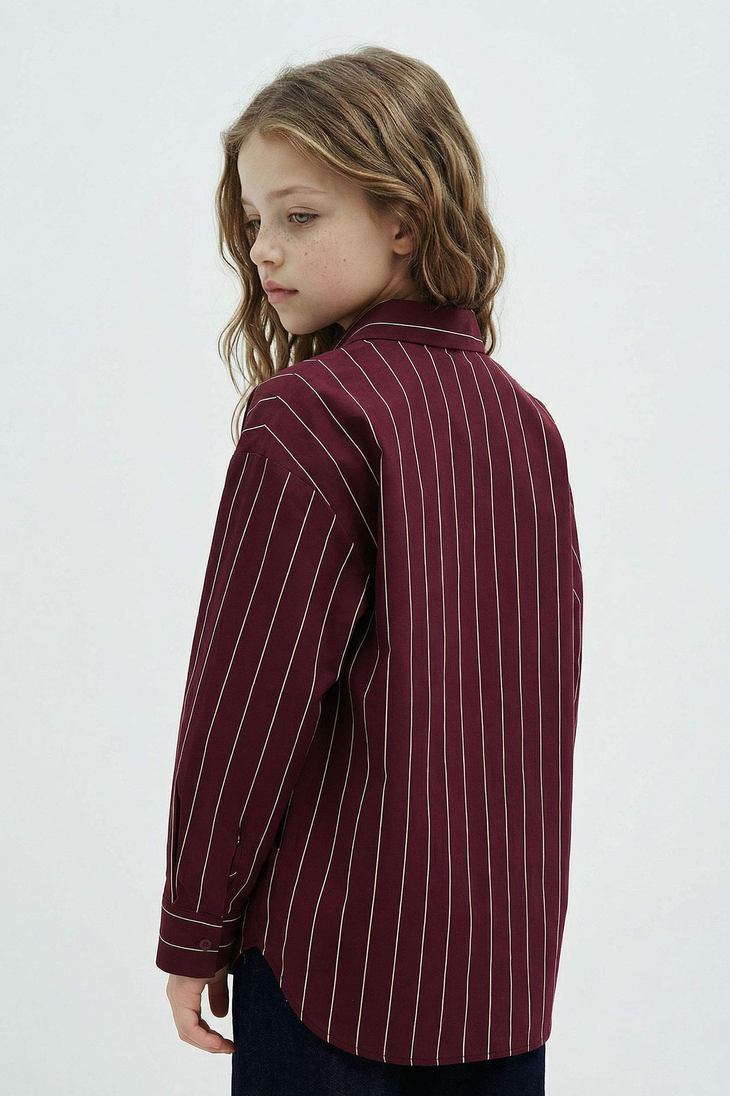 Girl Regular Fit Long Sleeve Shirt and T-shirt