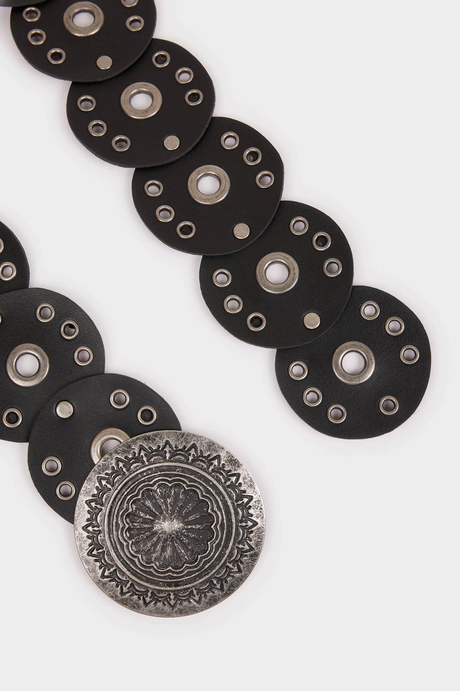 Kadın Büyük Toka Suni Deri Kemer