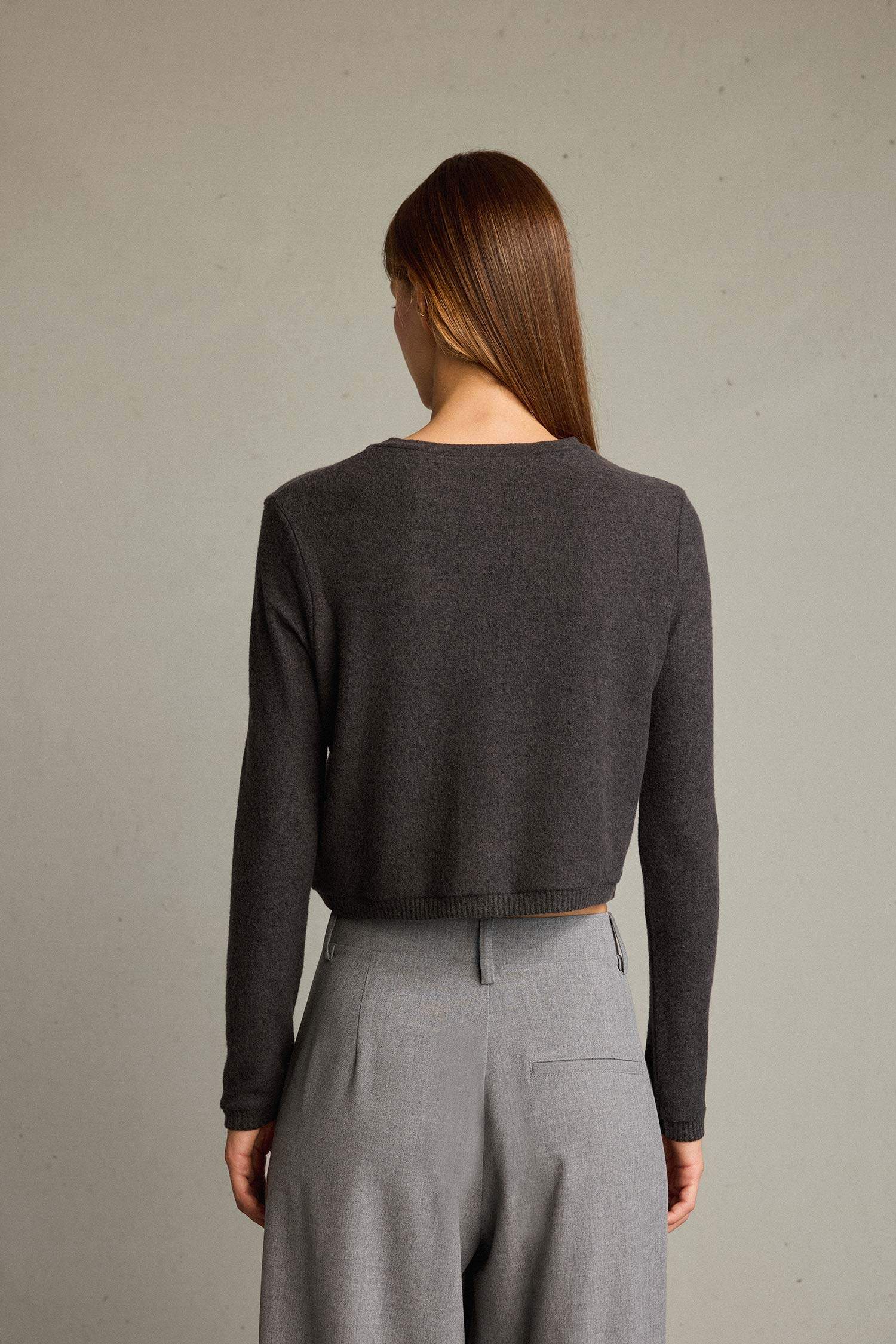 Düğmeli Triko Hırka