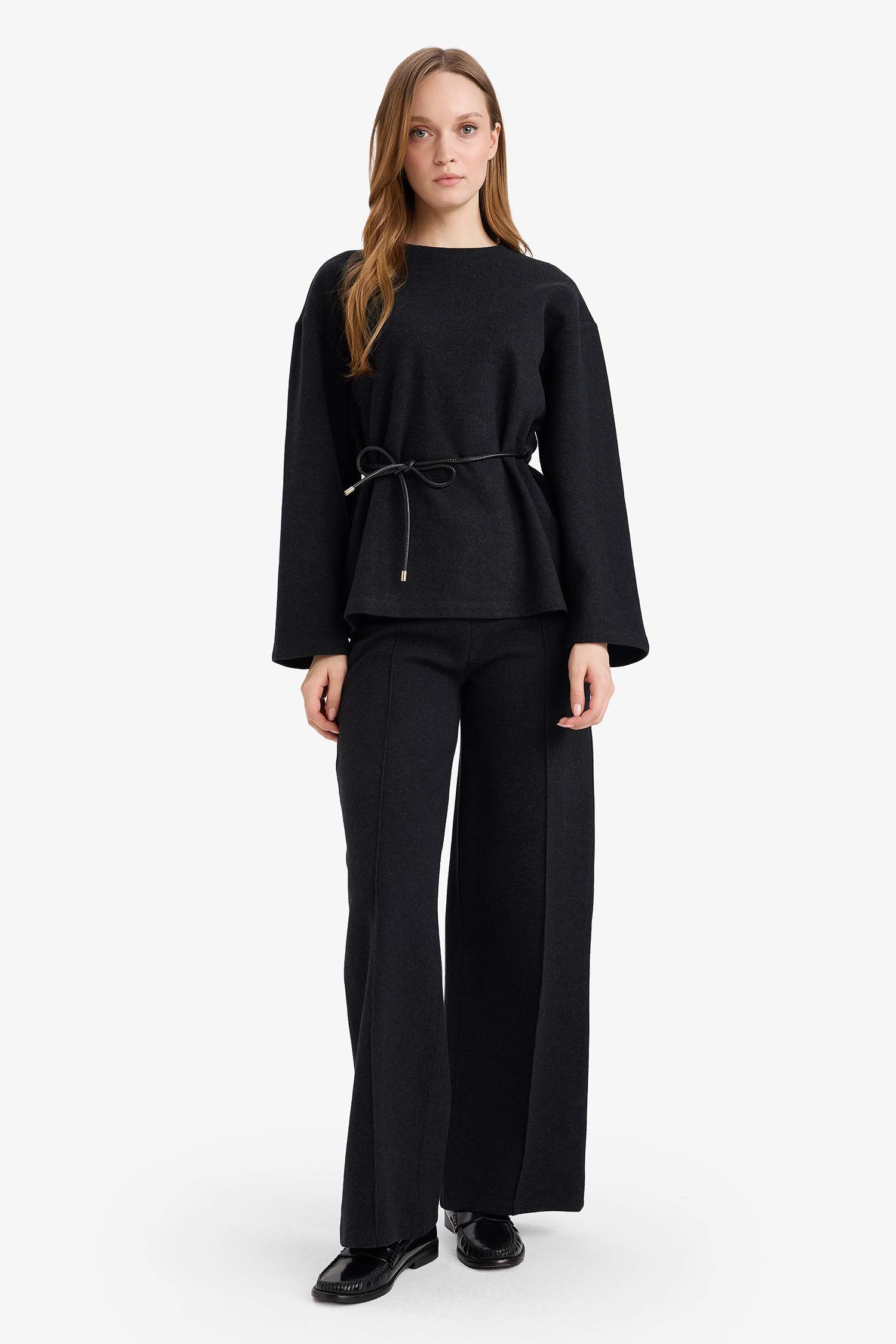 Regular Fit Crew Neck Long Sleeve T-Shirt