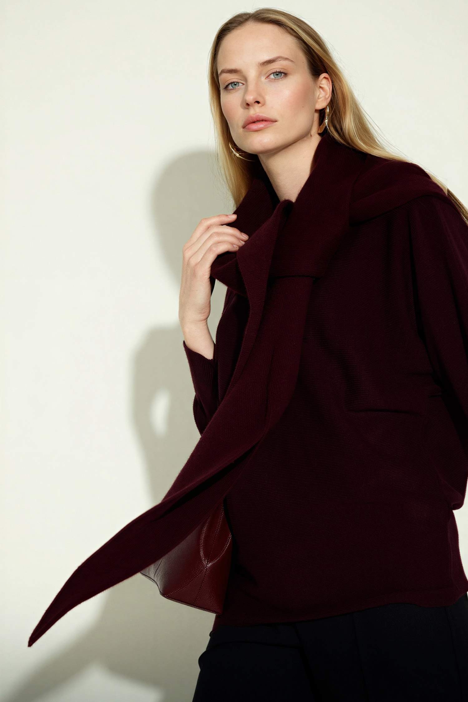 Boat Collar Knitwear Pullover