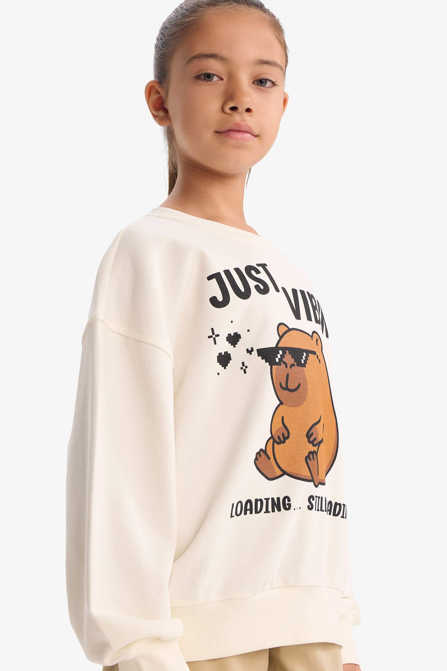 Relax Fit Animal Sweatshirt