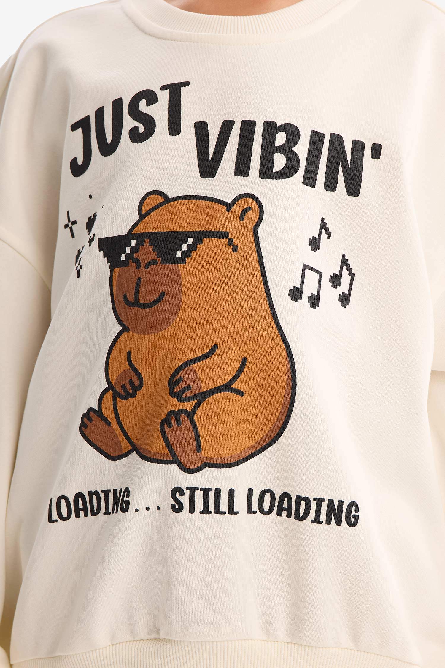 Relax Fit Animal Sweatshirt