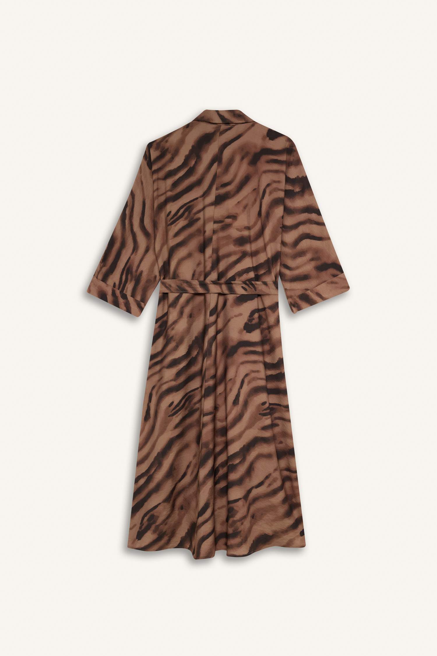 Gömlek Yaka Yarım Kol Elbise