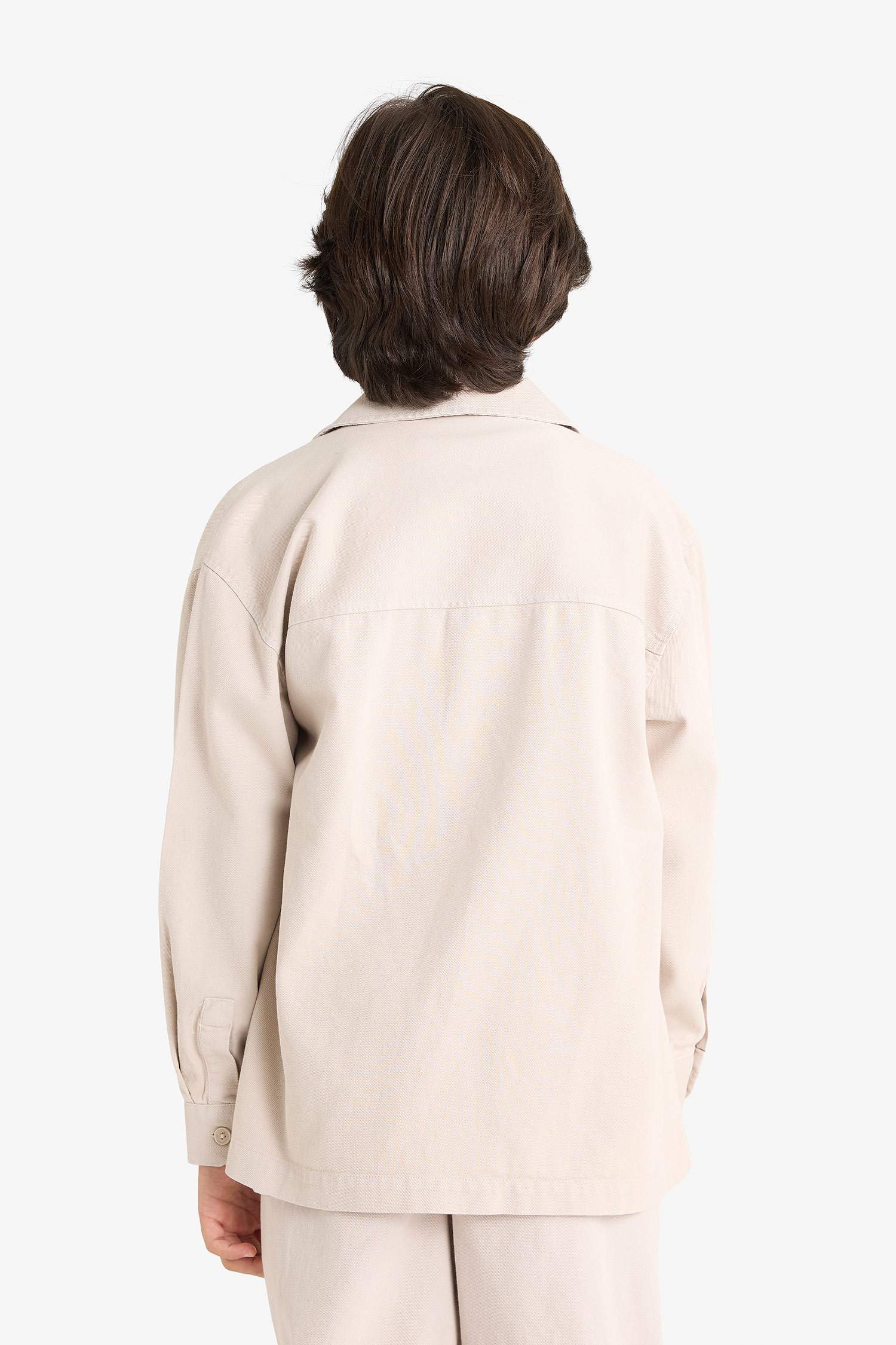 قميص بولو ولادي ردن طويل اوفر سايز