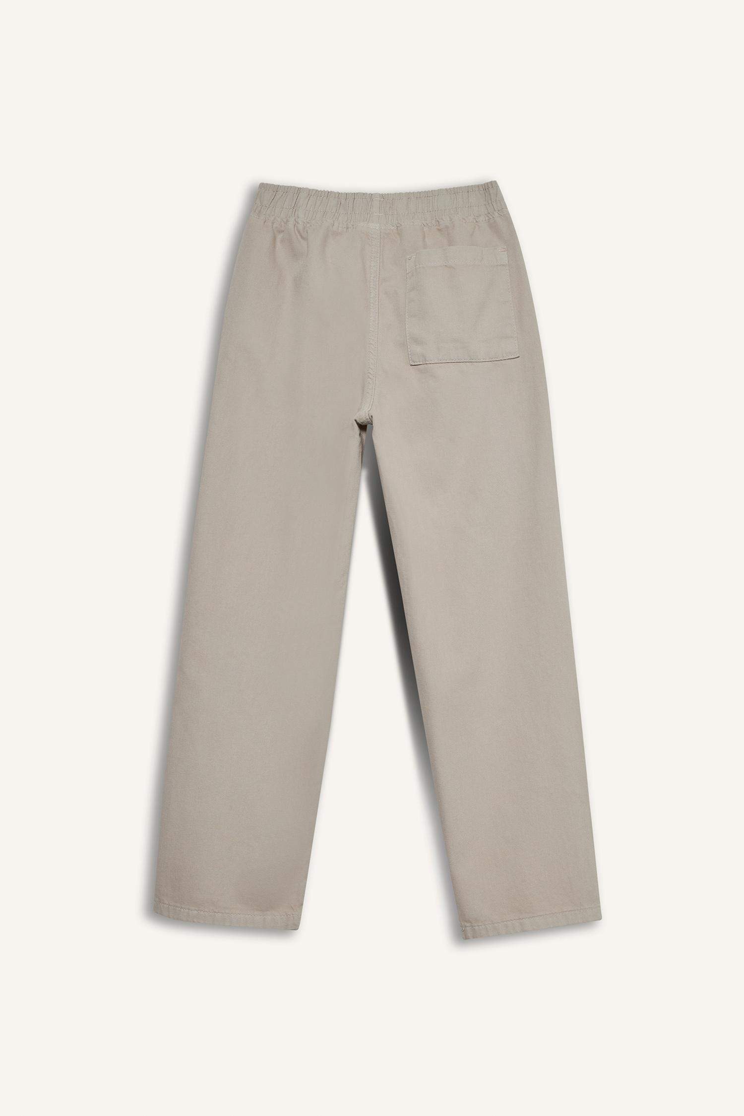 Erkek Çocuk Beli Lastikli Gabardin Pantolon