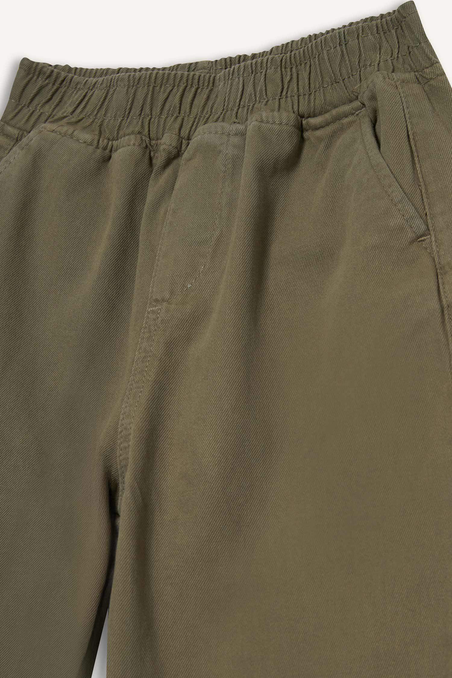 Erkek Çocuk Beli Lastikli Gabardin Pantolon