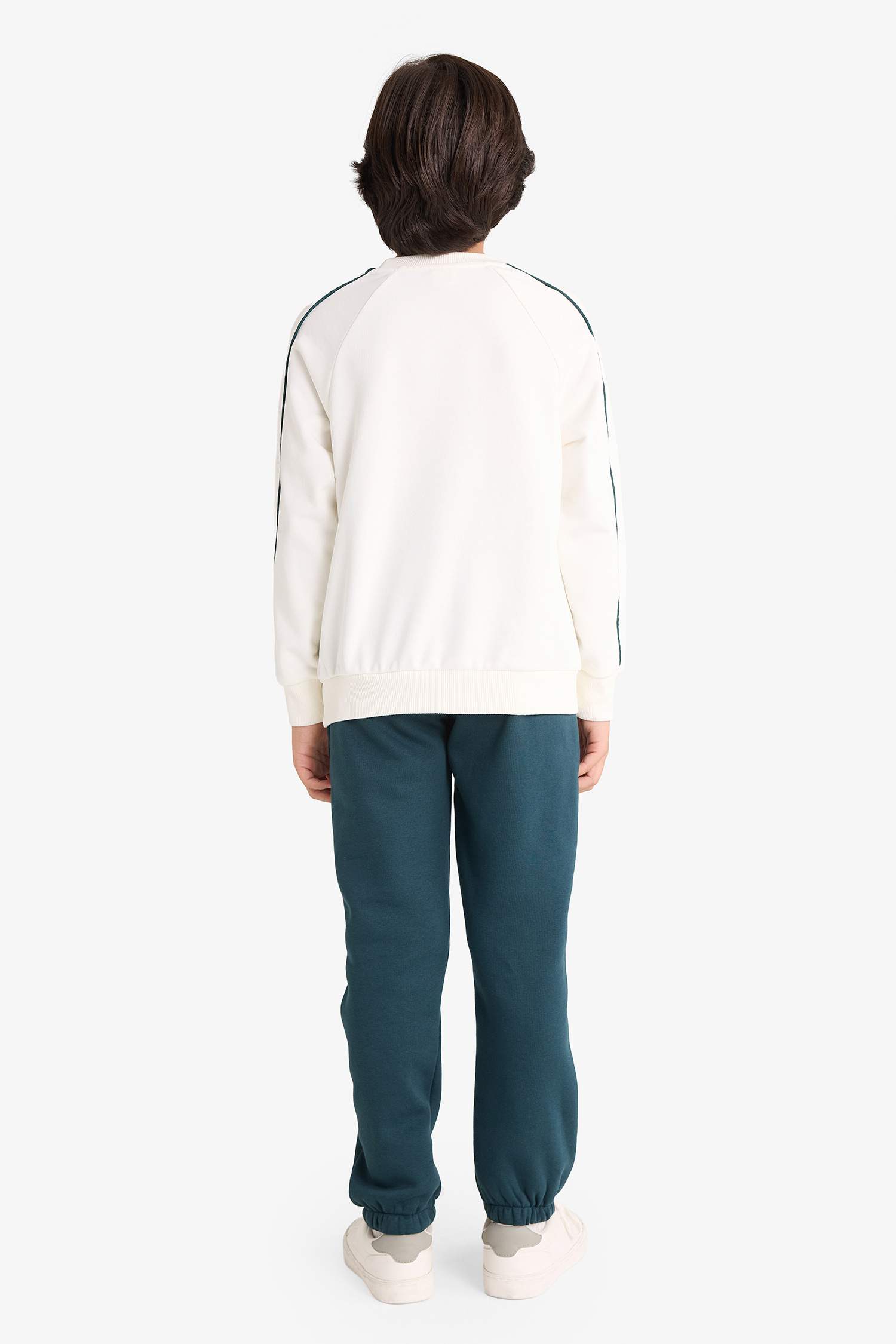 Boy Printed Sweatshirt Joggers 2 Piece Set