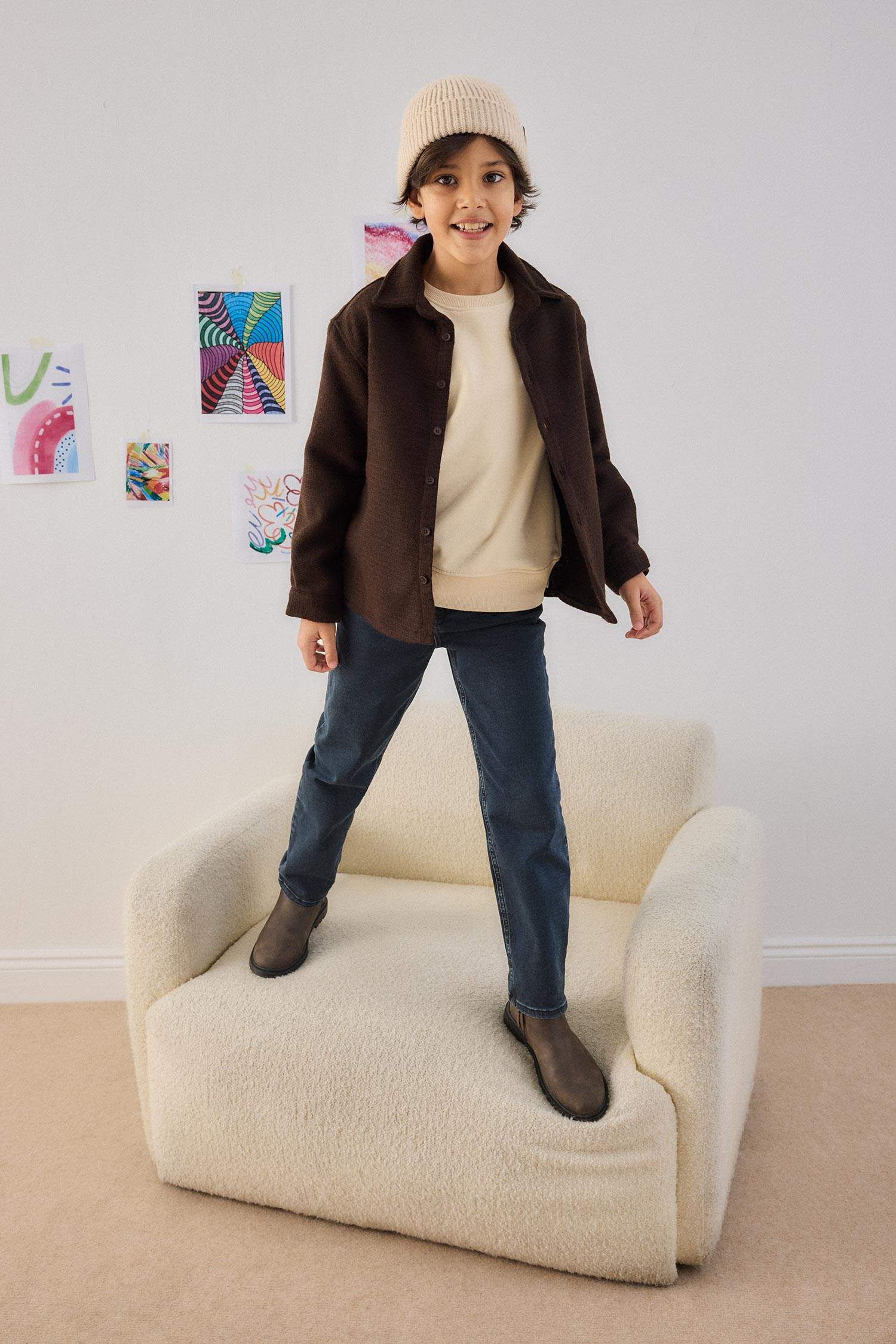 Oversize Fit Long Sleeve Shirt