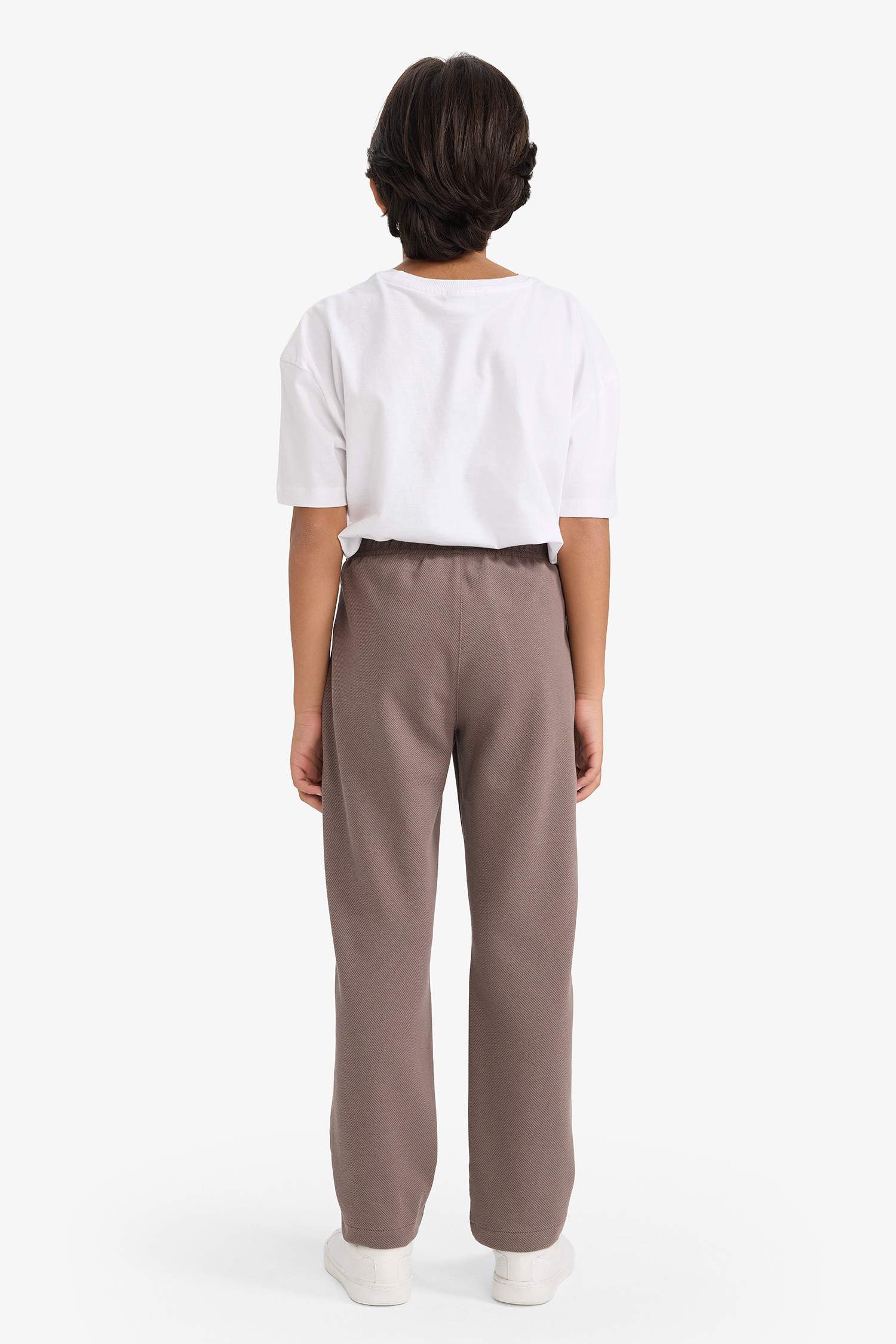 Erkek Çocuk Beli Lastikli Standart Paça Pantolon 