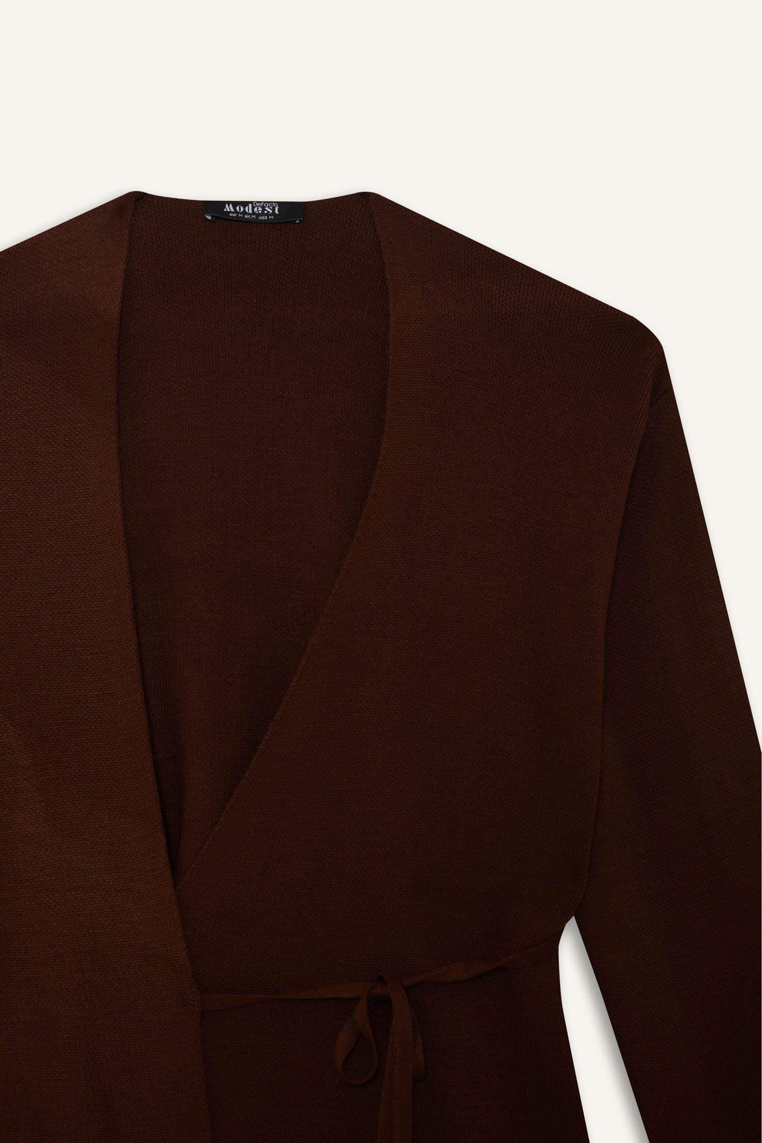 Regular Fit V-Neck Knitwear Cardigan