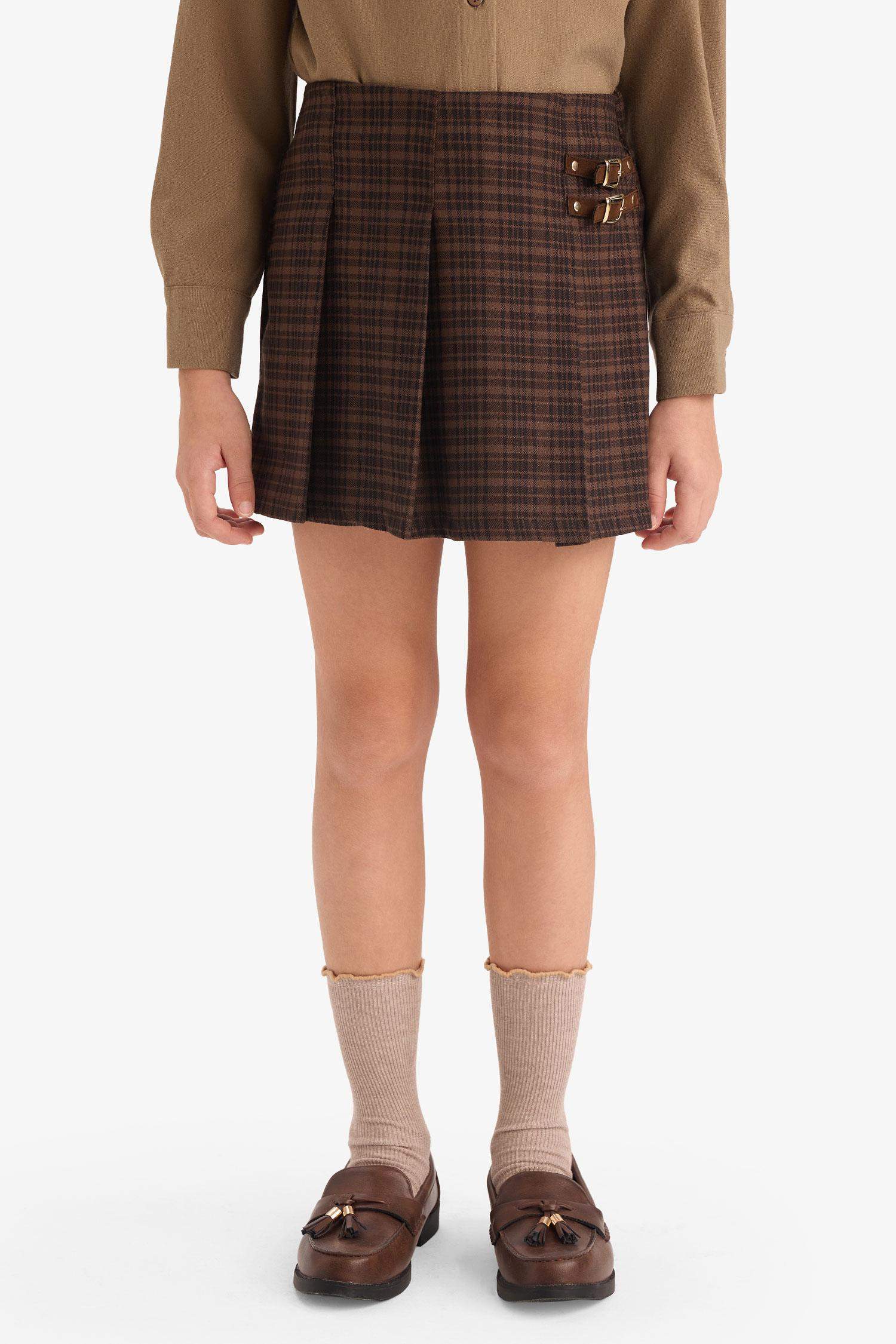 Girl Suede Regular Fit Skirt