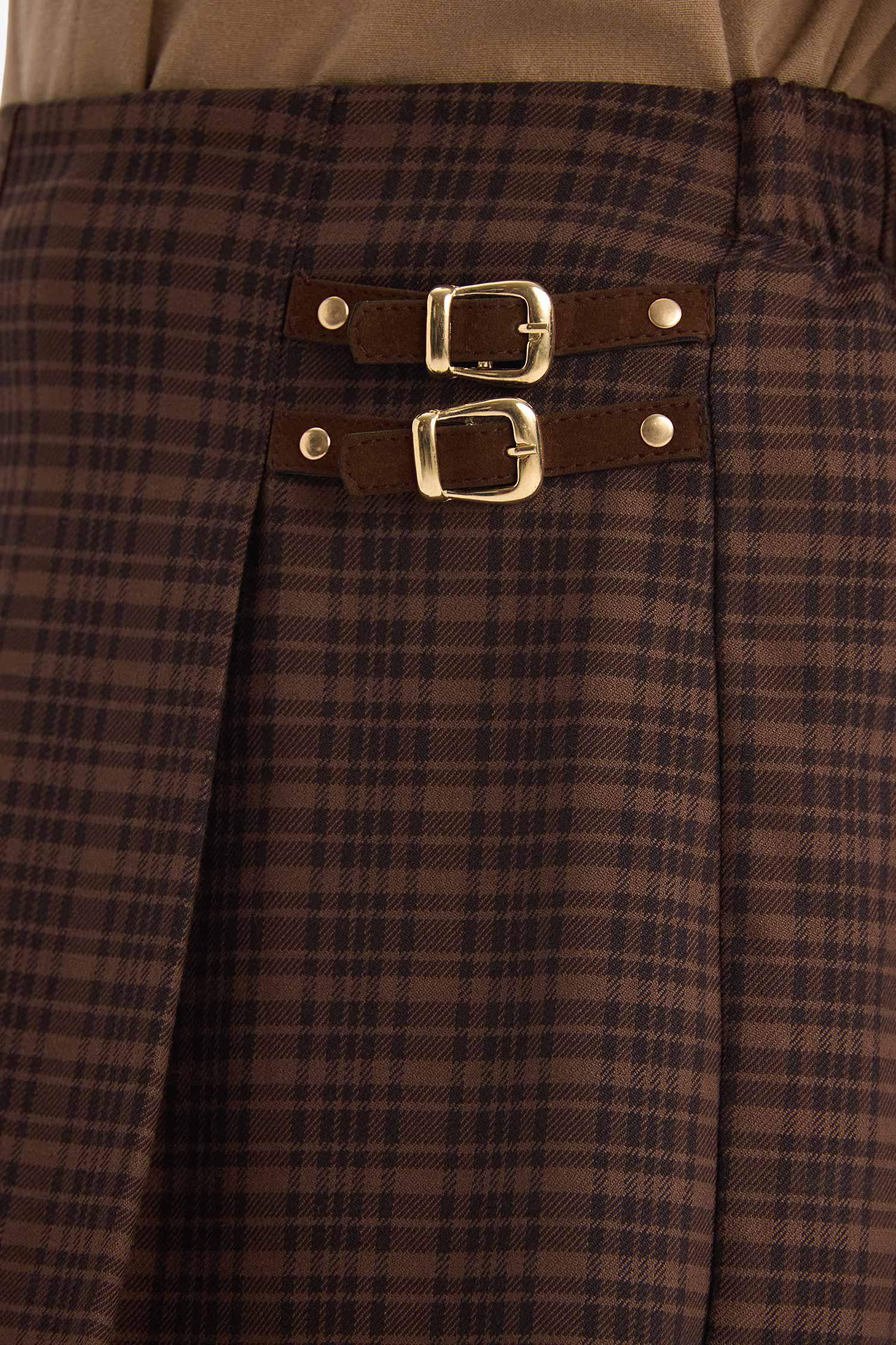 Girl Suede Regular Fit Skirt