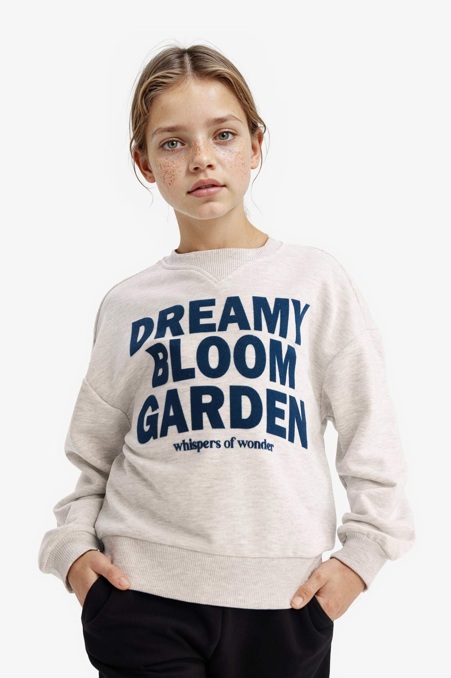 Relax Fit Crew Neck Sweatshirt