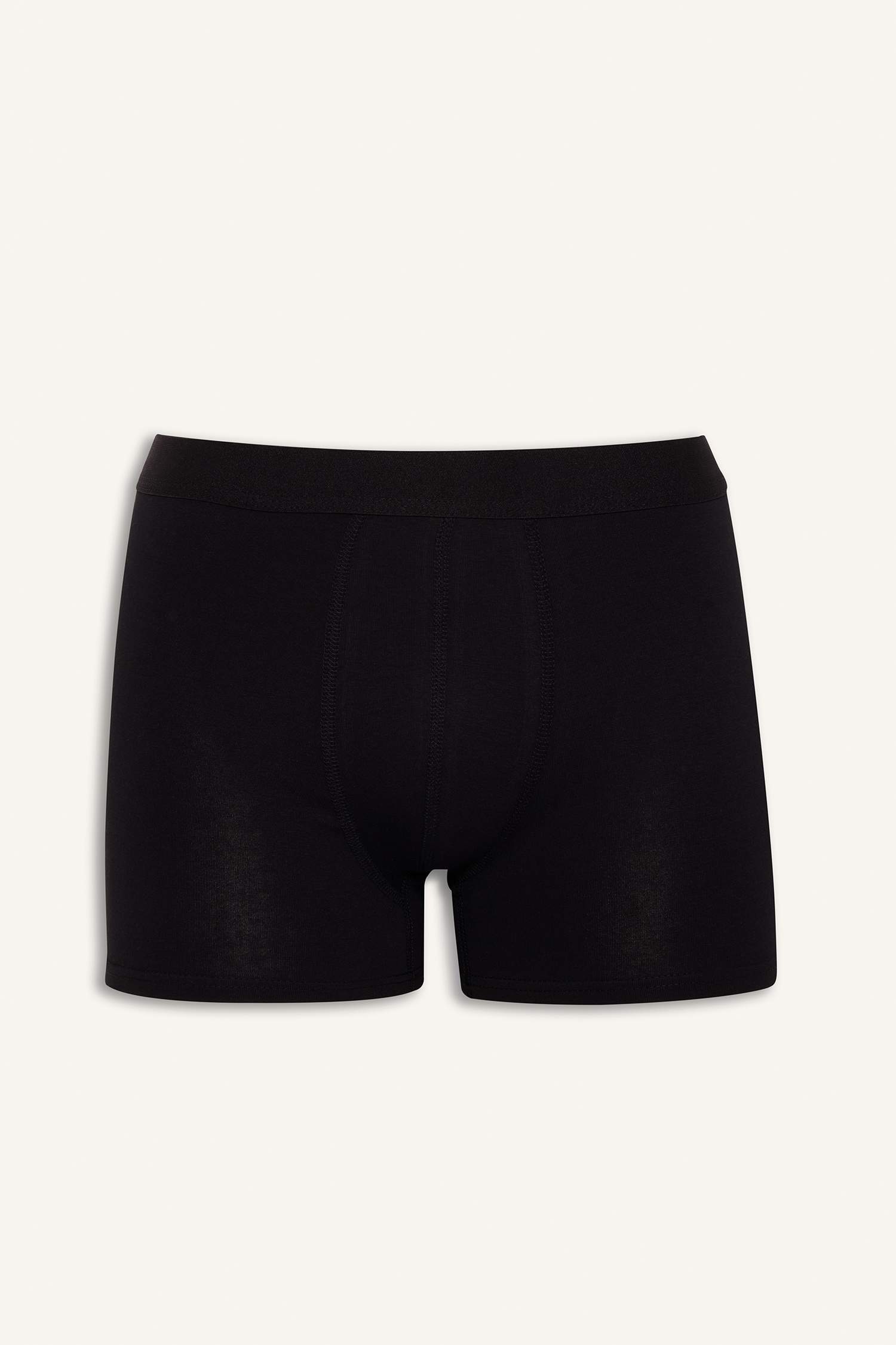 Regular Fit Desenli 3'lü Boxer