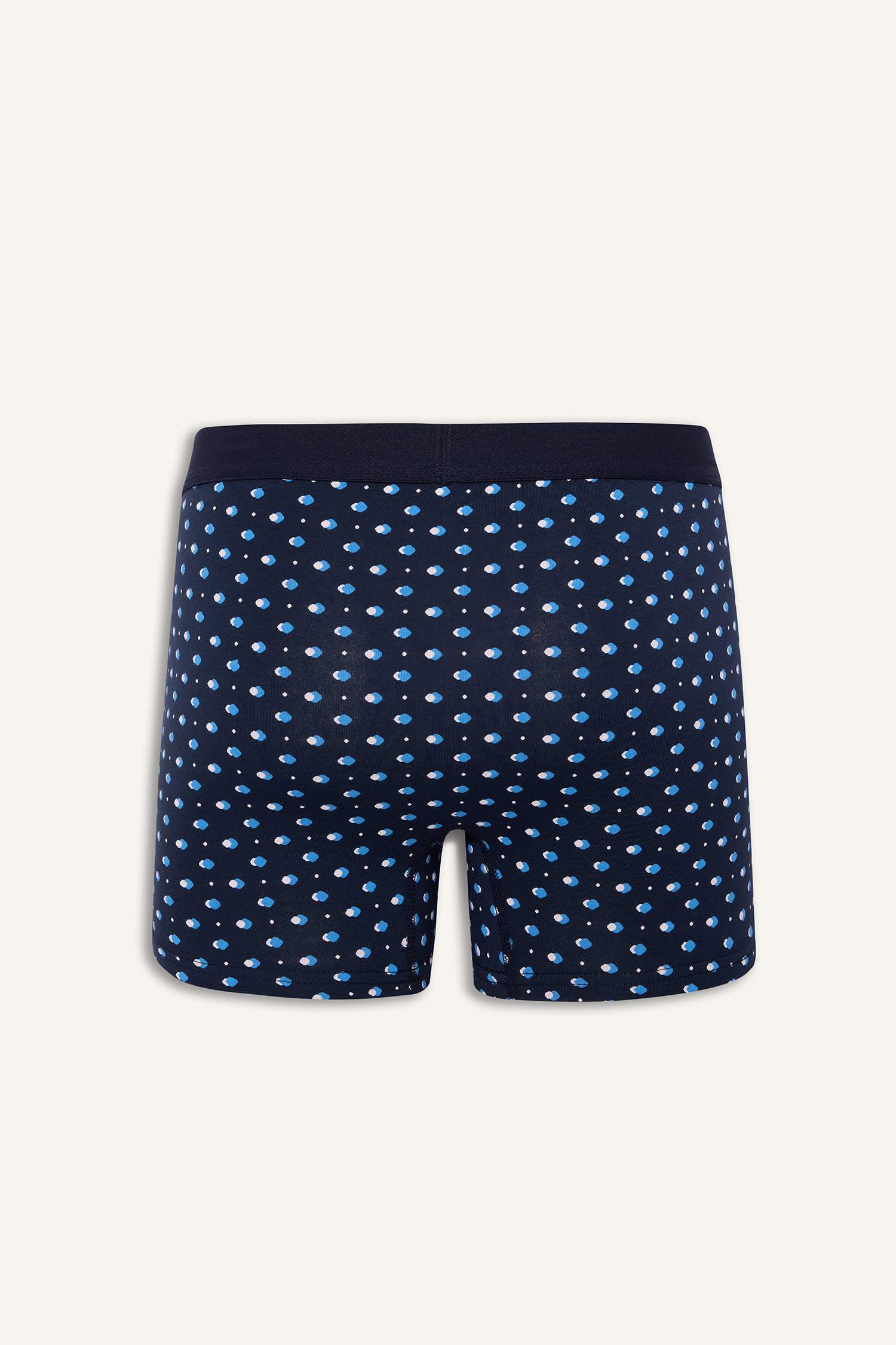 Regular Fit Puantiye 3'lü Boxer