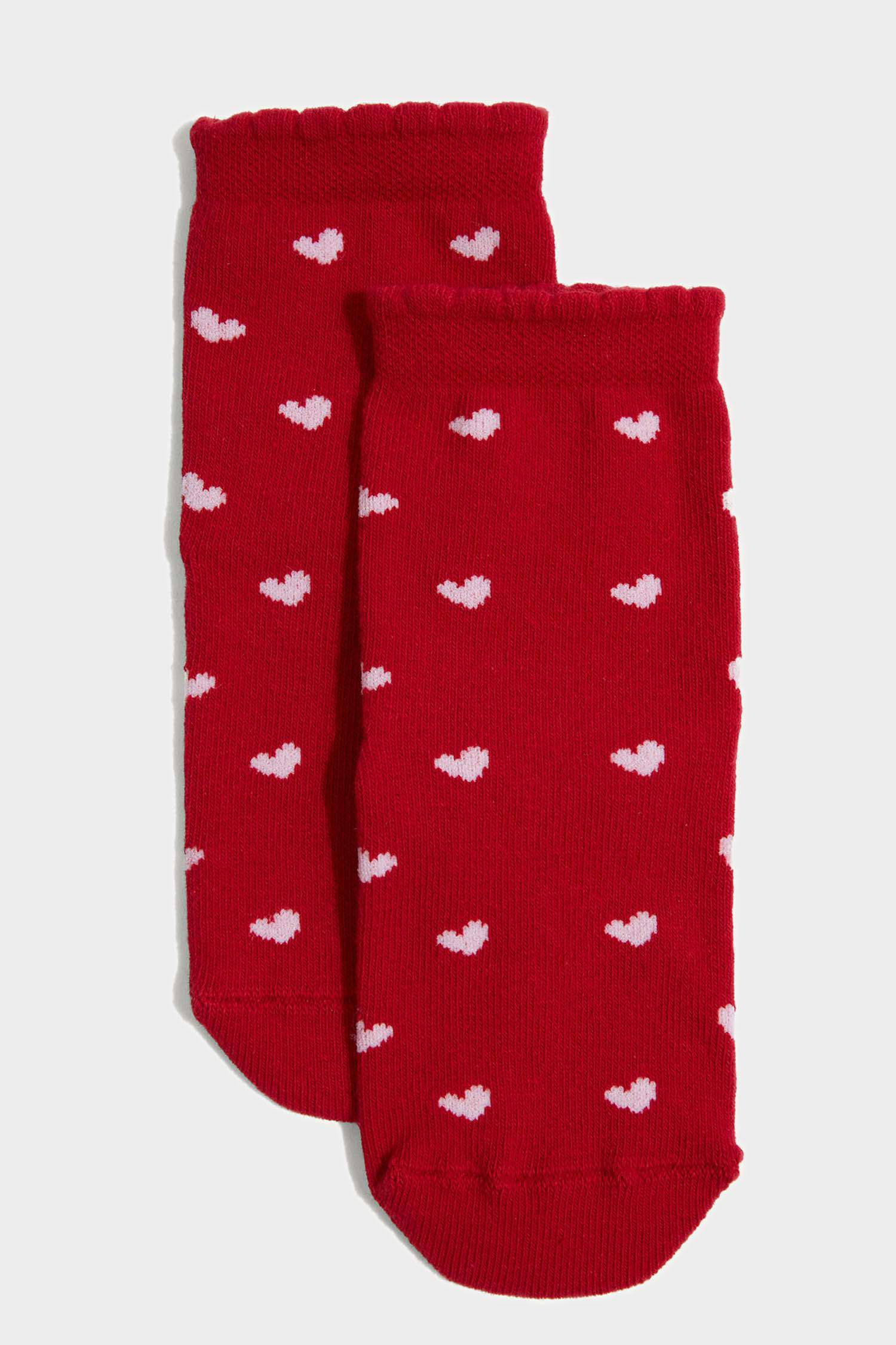 Lot de 2 Chaussettes de Noël longues en coton pour bébé fille