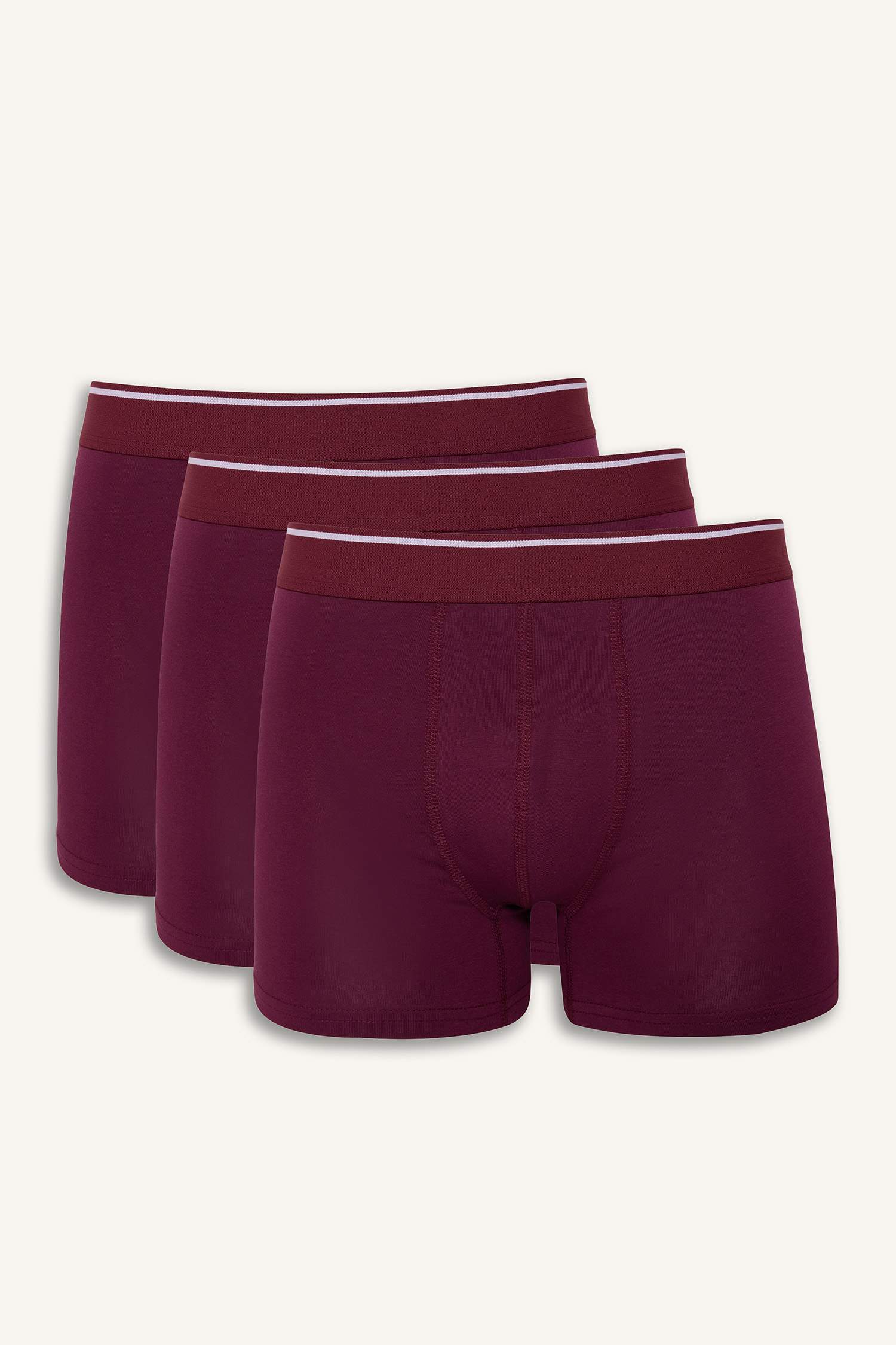 Regular Fit 3'lü Boxer